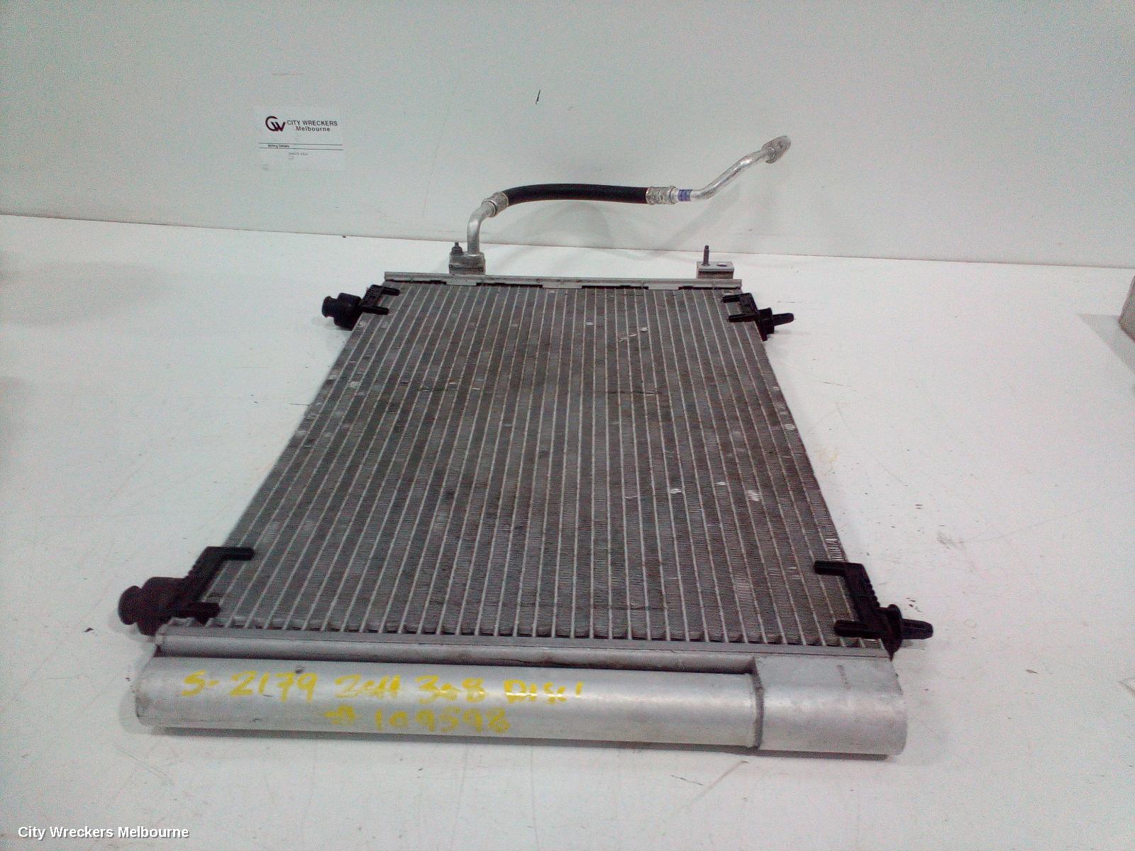 PEUGEOT 308 A/C CONDENSER, T7, 5FW/5FX/5FT/5FV/9HZ/RHR/RHF/8FR ENGINE, 09/2007 - 09/2014