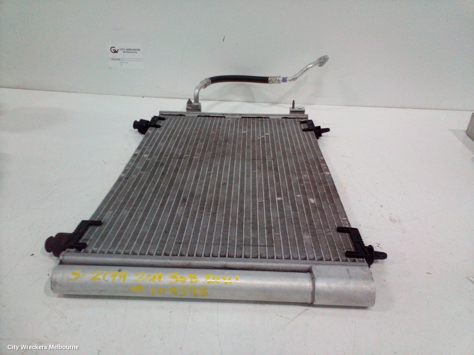 PEUGEOT 308 A/C CONDENSER, T7, 5FW/5FX/5FT/5FV/9HZ/RHR/RHF/8FR ENGINE, 09/2007 - 09/2014