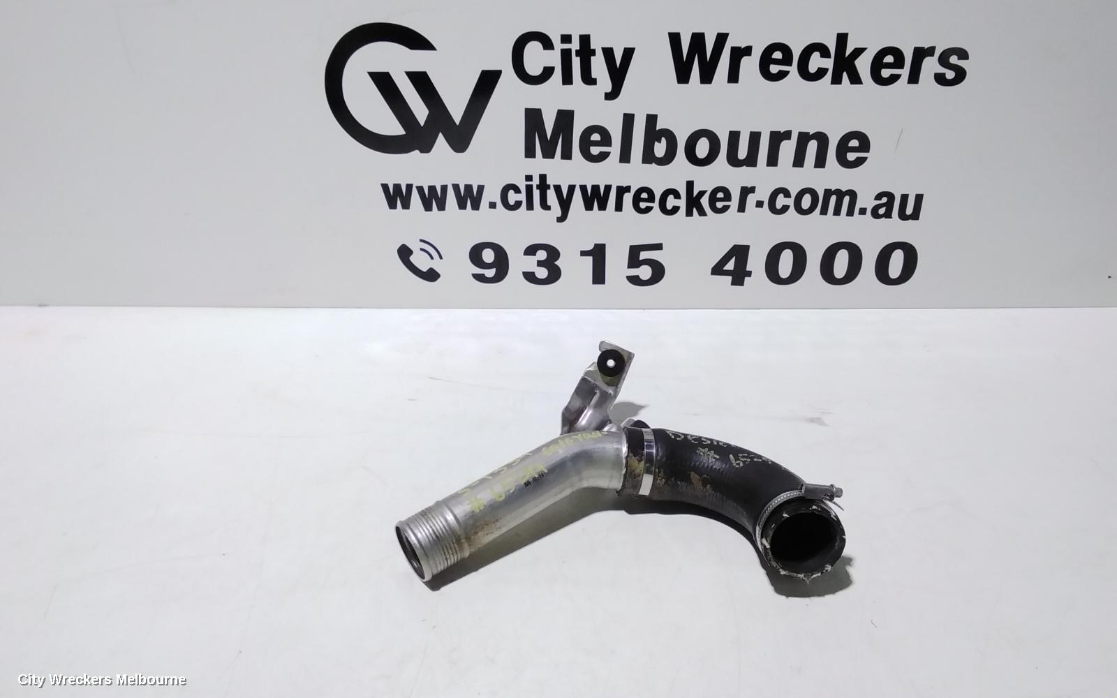 HOLDEN COLORADO, RG, 06/2012 - 12/2020, RHS INTERCOOLER HOSE ~ REFER TO PHOTOS: 98941