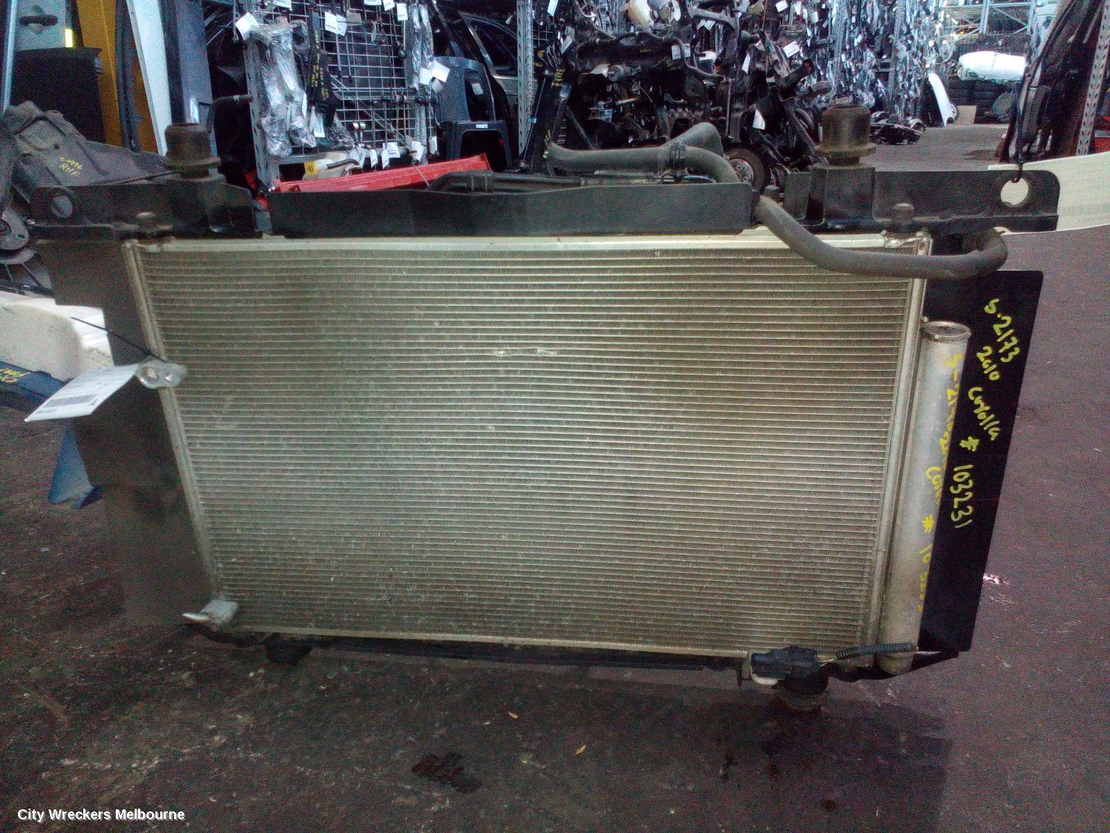TOYOTA COROLLA A/C CONDENSER, ZRE152/20153R, 03/2007 - 10/2013