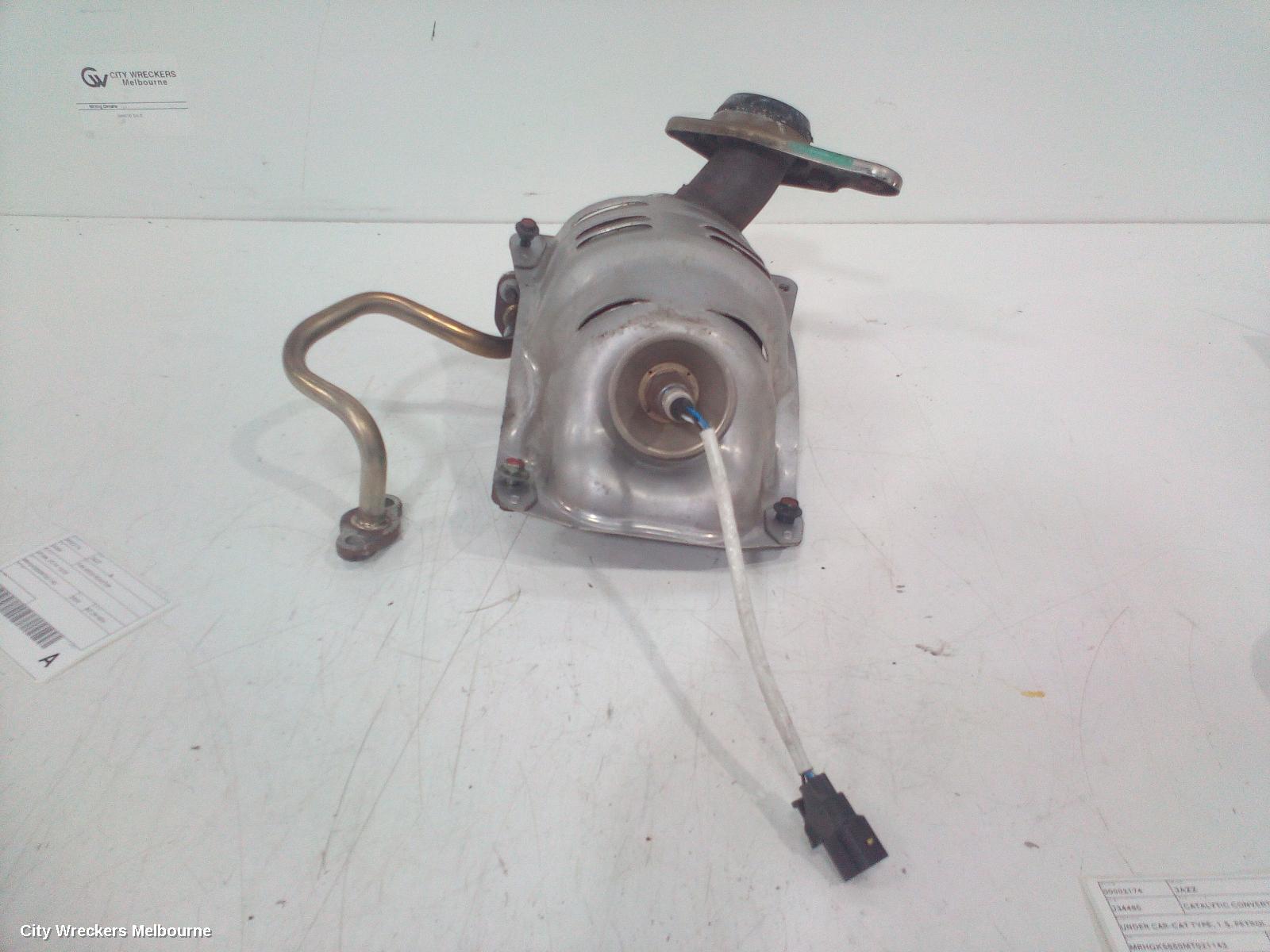 HONDA JAZZ CATALYTIC CONVERTER, MANIFOLD-CAT TYPE, 1.5, PETROL, GF/GK, 07/2014 - 12/2020