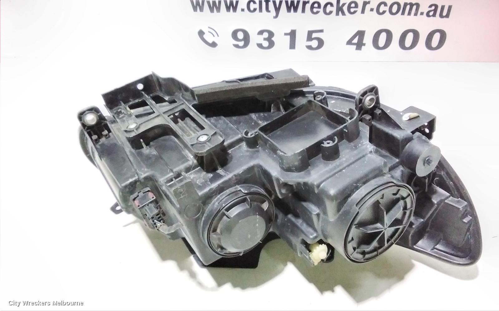 HOLDEN COMMODORE LEFT HEADLAMP, VF, EVOKE/CALAIS, CHROME INSERT TYPE, 05/2013 - 12/2017