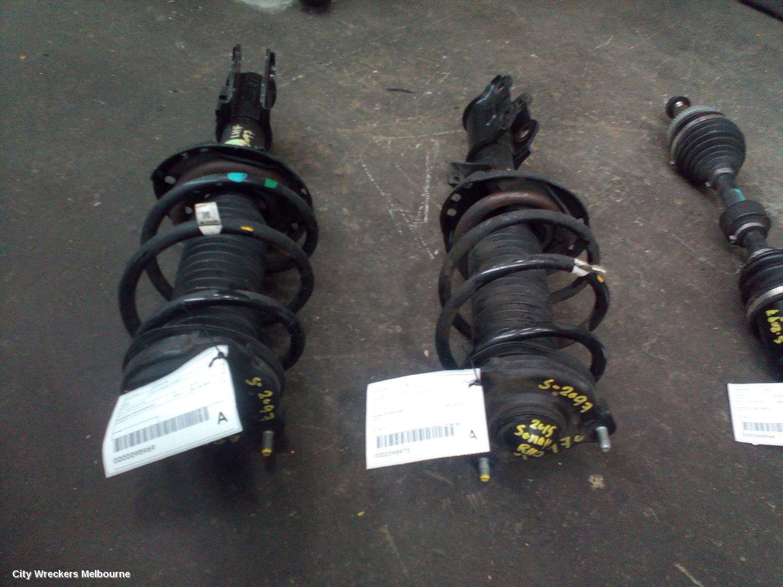 HYUNDAI SONATA LEFT FRONT STRUT, PETROL, 2.0, TURBO, LF, 10/2014 - 07/2017
