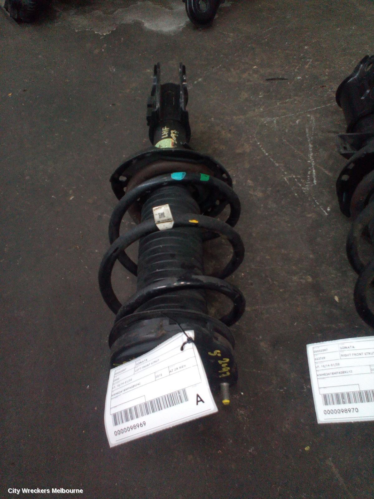 HYUNDAI SONATA LEFT FRONT STRUT, PETROL, 2.0, TURBO, LF, 10/2014 - 07/2017