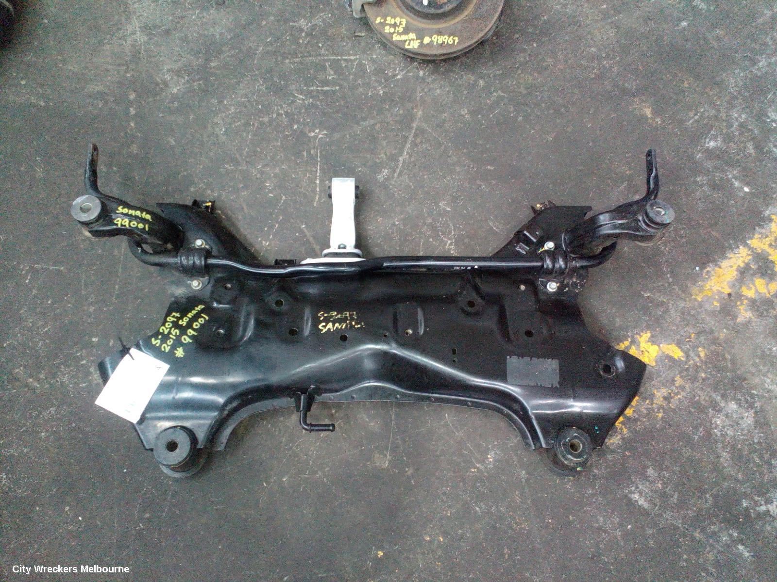 HYUNDAI SONATA FRT XMEMBER/CRADLE, LF, 10/2014 - 01/2020