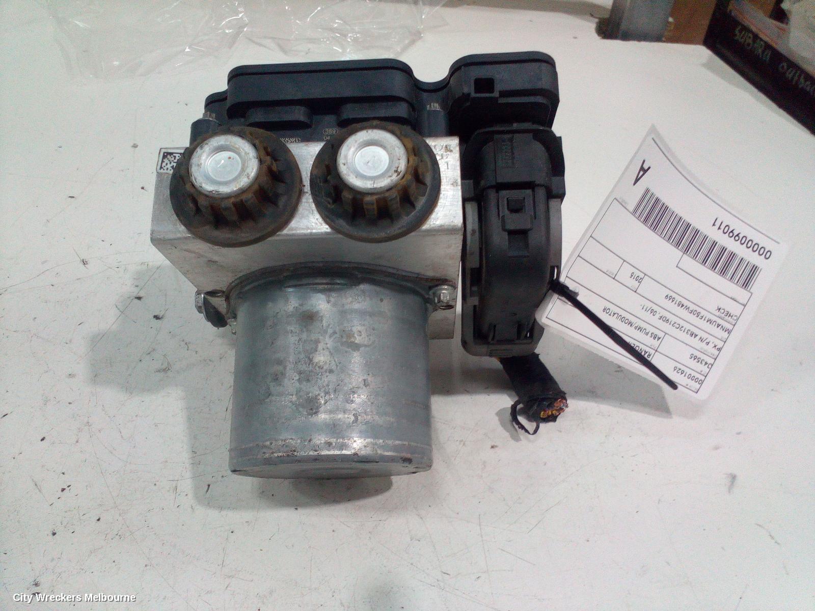FORD RANGER ABS PUMP/MODULATOR, PX, P/N AB312C219DF, 06/2011 ONWARDS