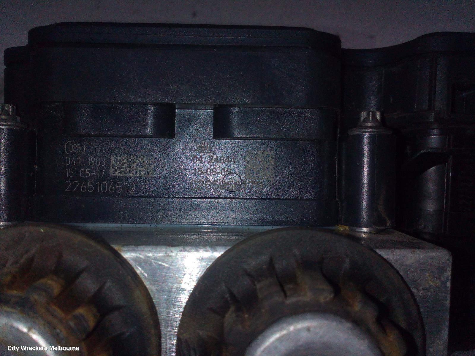 FORD RANGER ABS PUMP/MODULATOR, PX, P/N AB312C219DF, 06/2011 ONWARDS