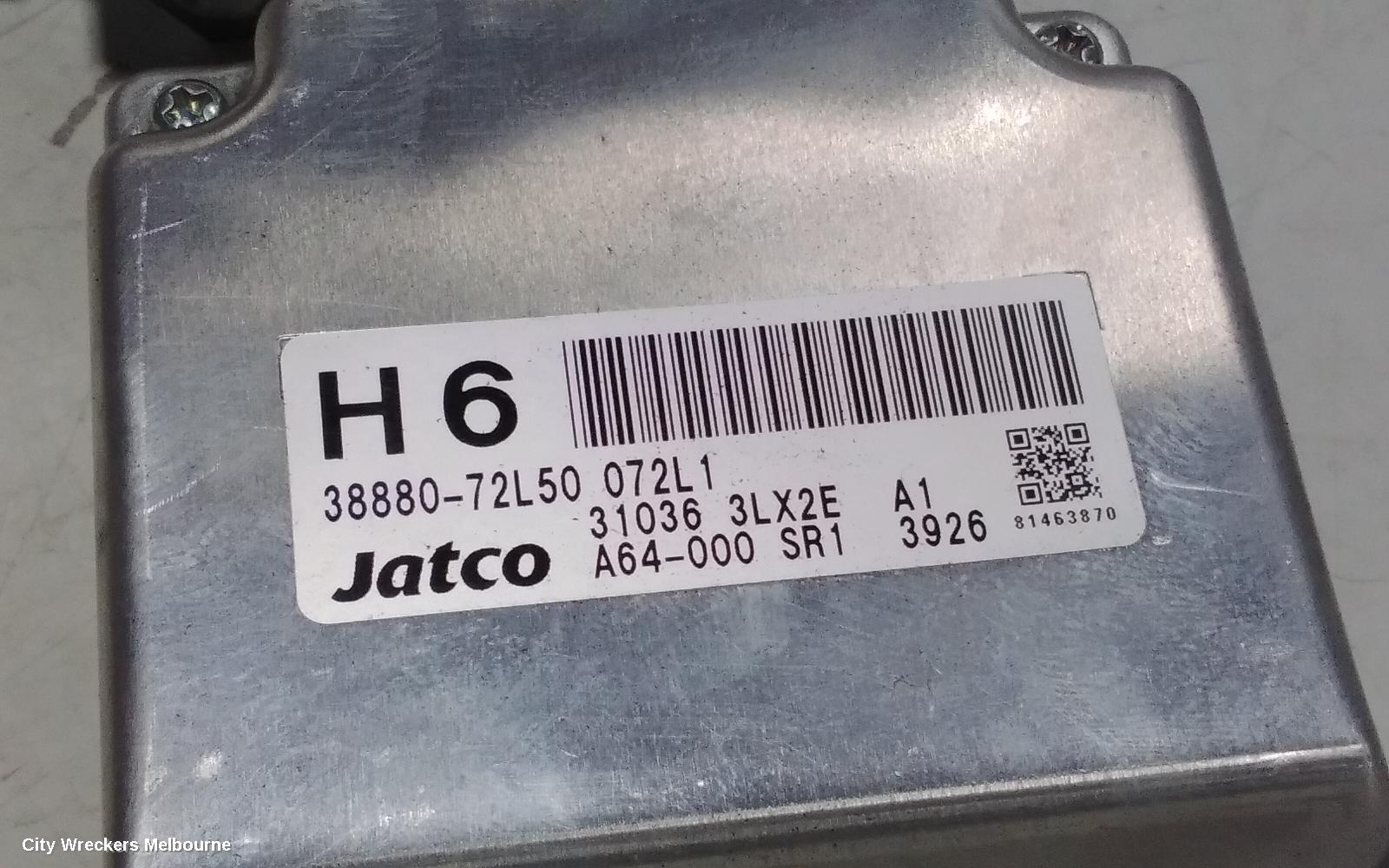 SUZUKI SWIFT ECU, TRANSMISSION ECU, 1.6, M16A, AUTO T/M, FZ, 08/2010 - 03/201703/2017