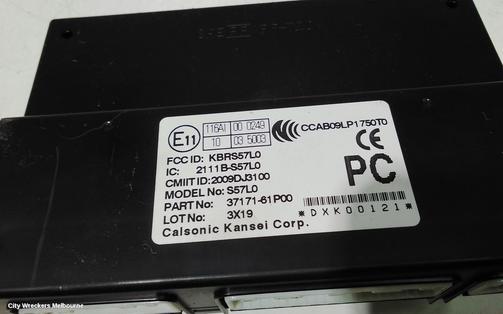 SUZUKI SWIFT ECU, ENGINE ECU, 1.6, M16A, MANUAL T/M, SEC SET (ECU/IMM/READER/KEY), FZ, 08/2010 - 03/2017