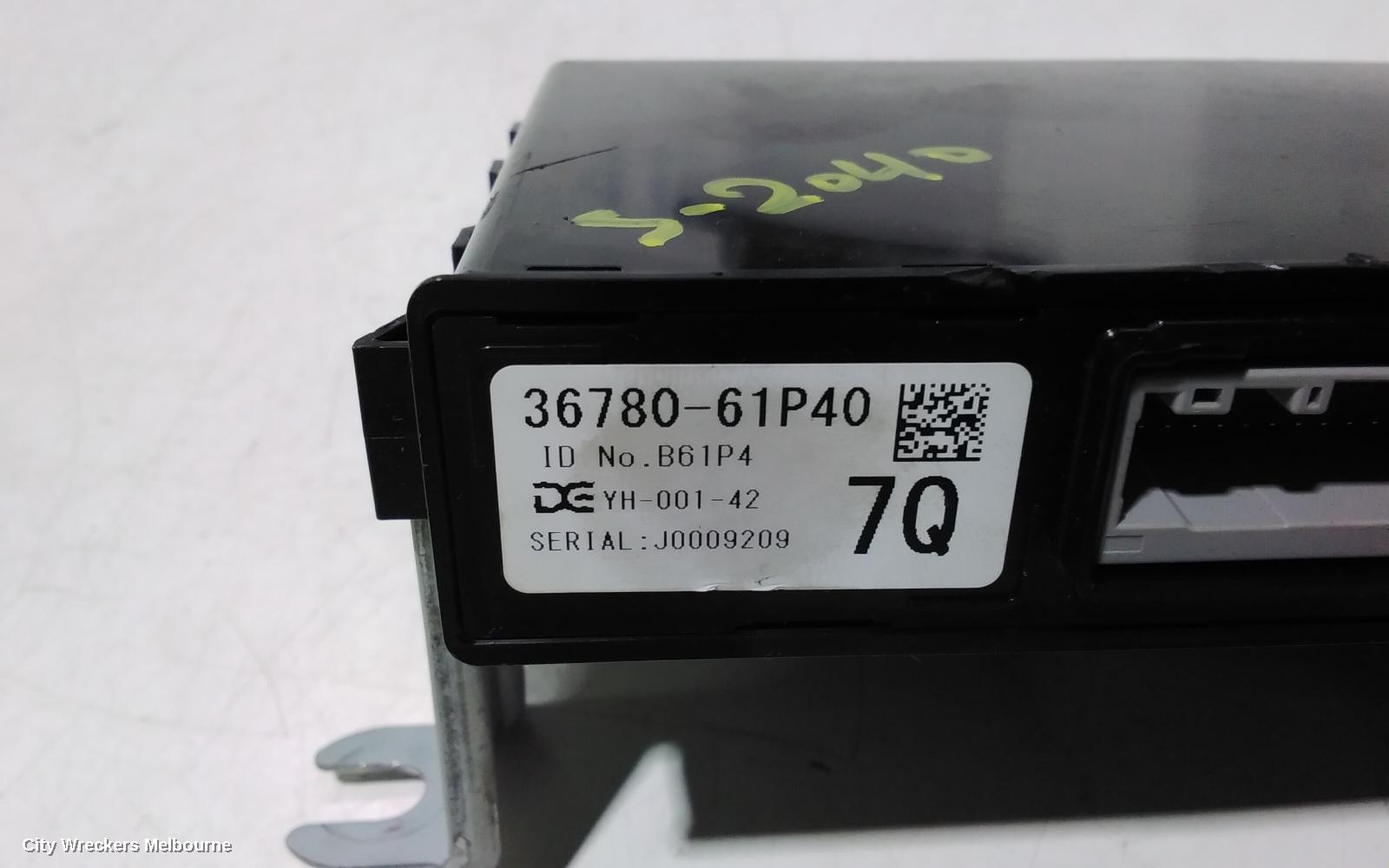 SUZUKI SWIFT ECU, ENGINE ECU, 1.6, M16A, MANUAL T/M, SEC SET (ECU/IMM/READER/KEY), FZ, 08/2010 - 03/2017