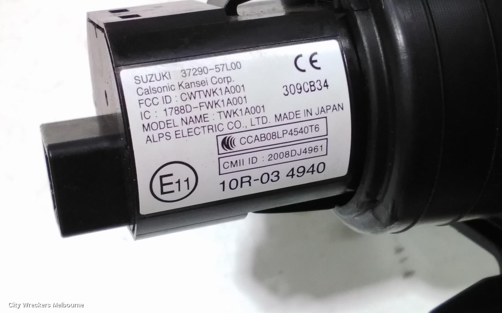 SUZUKI SWIFT ECU, ENGINE ECU, 1.6, M16A, MANUAL T/M, SEC SET (ECU/IMM/READER/KEY), FZ, 08/2010 - 03/2017