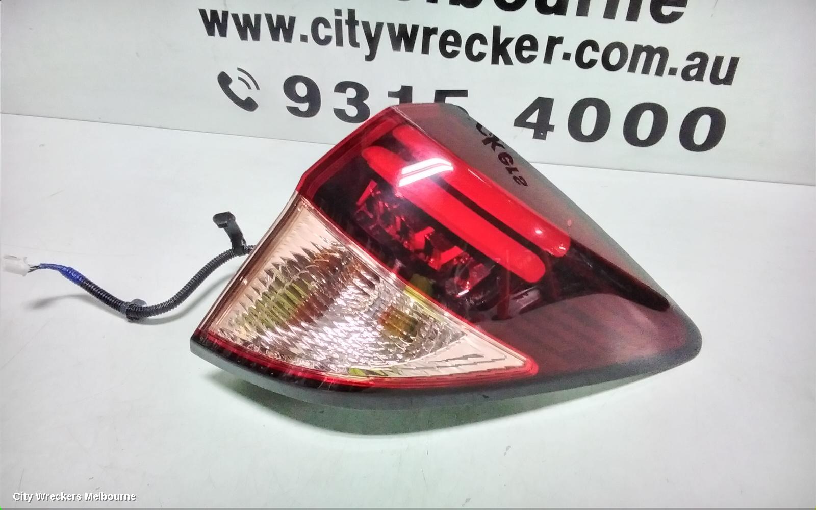 HONDA HRV RIGHT TAILLIGHT, RU5, VTI-S/VTI-L, OPTICAL GUIDE TYPE, 12/2014 - 06/2018