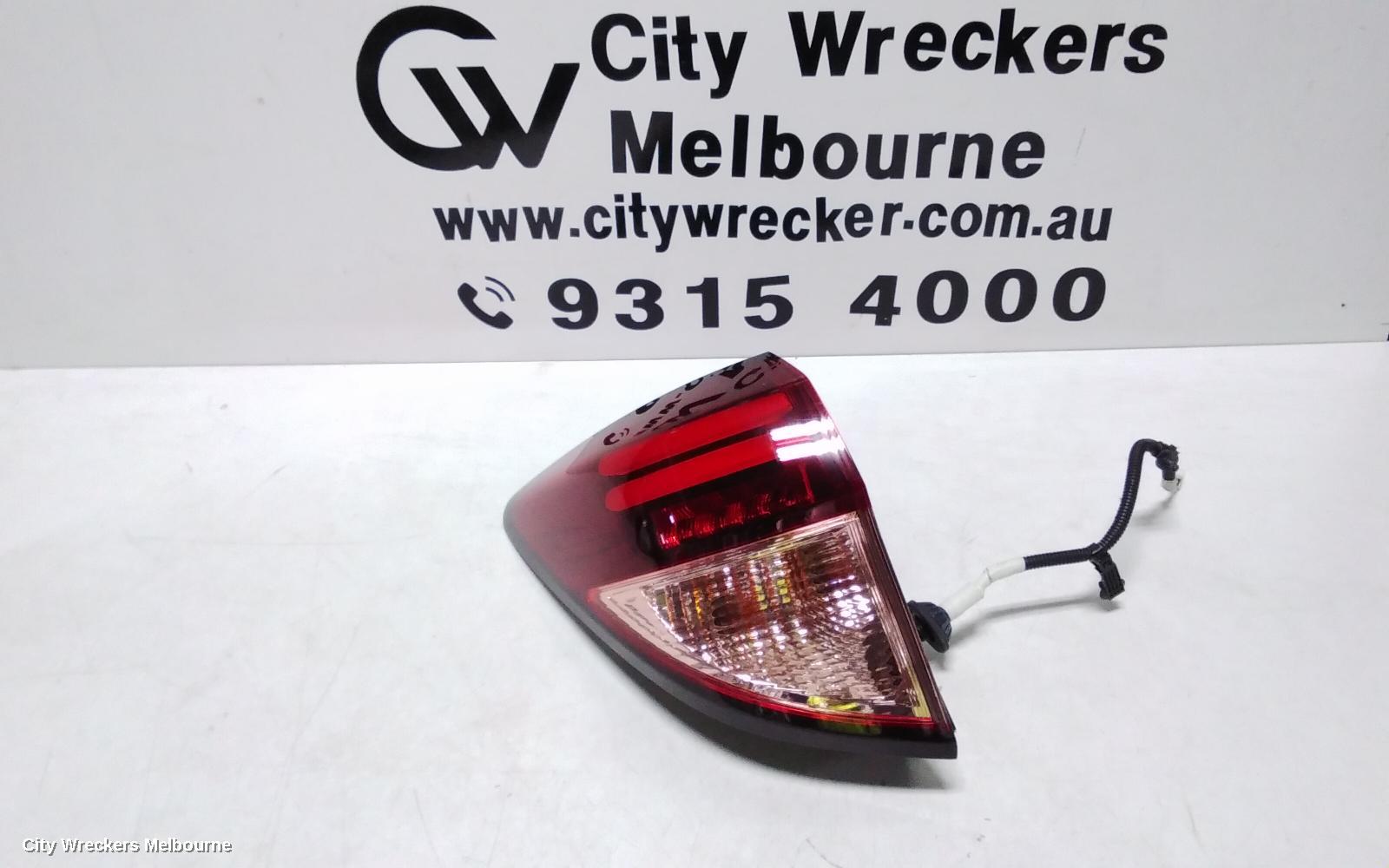 HONDA HRV LEFT TAILLIGHT, RU5, VTI-S/VTI-L, OPTICAL GUIDE TYPE, 12/2014 - 06/2018