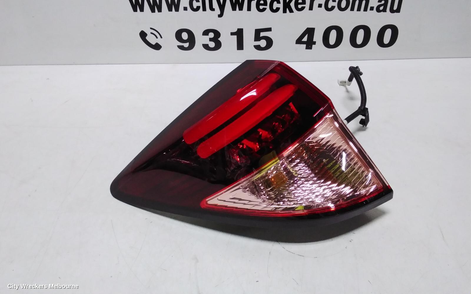 HONDA HRV LEFT TAILLIGHT, RU5, VTI-S/VTI-L, OPTICAL GUIDE TYPE, 12/2014 - 06/2018
