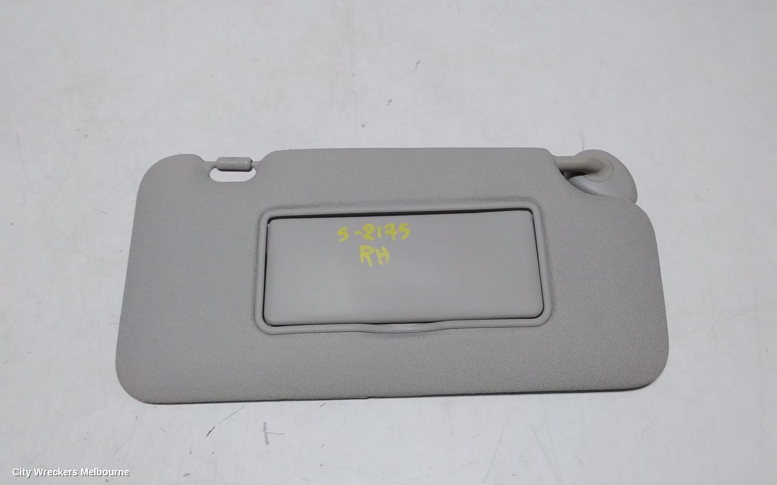 HONDA HRV SUNVISOR, RU5, RH SIDE, 12/2014 - 10/2021
