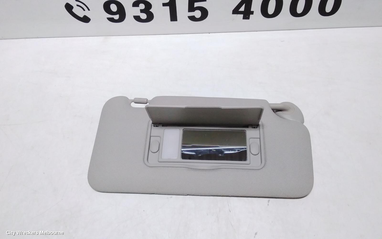 HONDA HRV SUNVISOR, RU5, RH SIDE, 12/2014 - 10/2021