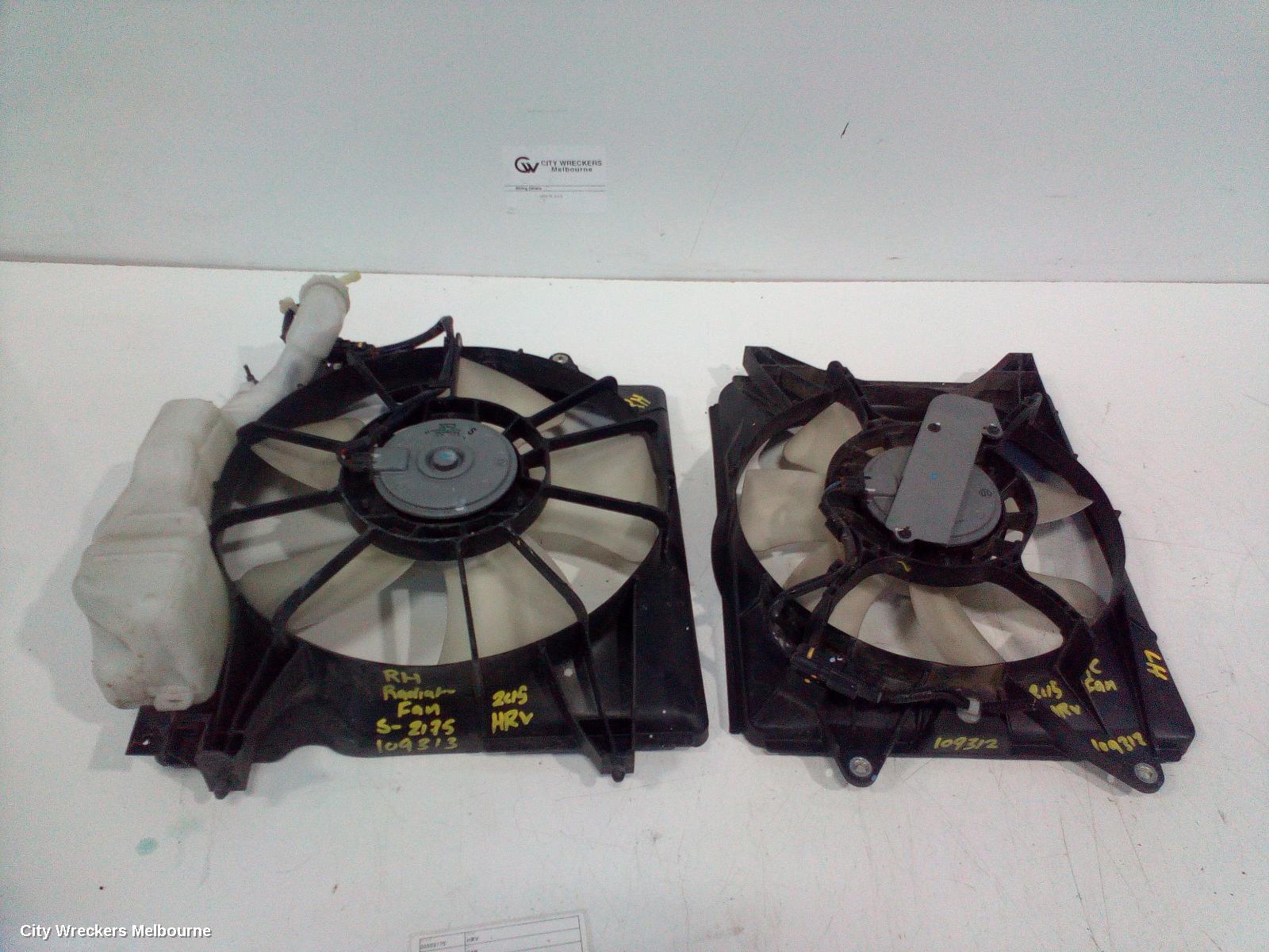 HONDA HRV FAN, RADIATOR FAN, 1.8, PETROL, 12/2014 - 10/2021