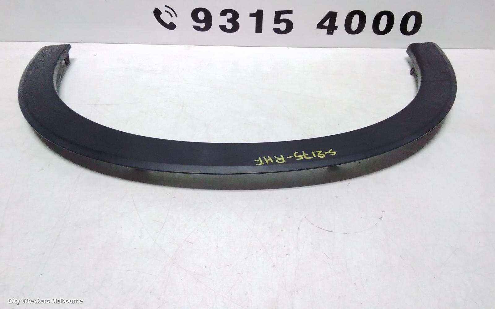 HONDA HRV WHEEL ARCH FLARE, RH FRONT, RU5, 12/2014 - 10/2021