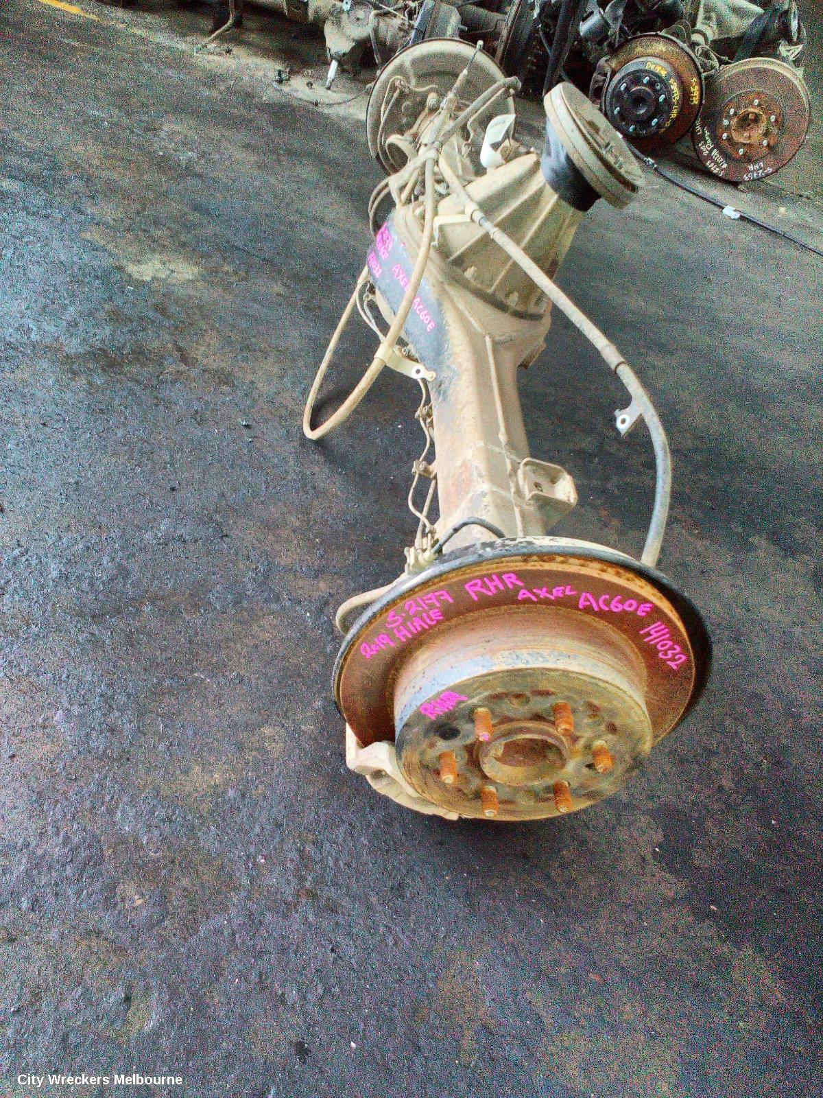 TOYOTA HIACE REAR DIFF ASSEMBLY, DIESEL, 300 SERIES, 04/2019 ONWARDS