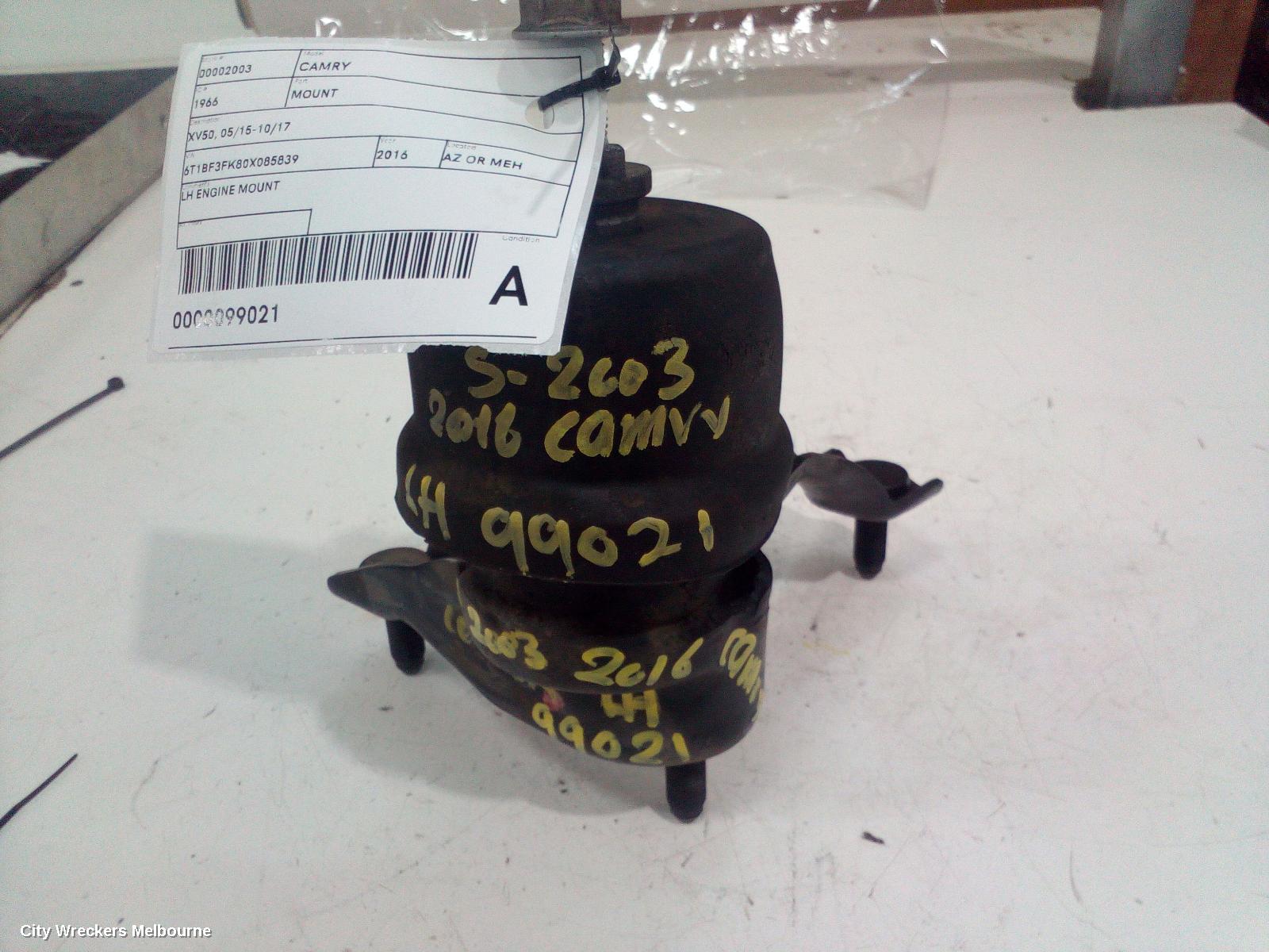 TOYOTA CAMRY MOUNT, XV50, 05/2015 - 10/2017