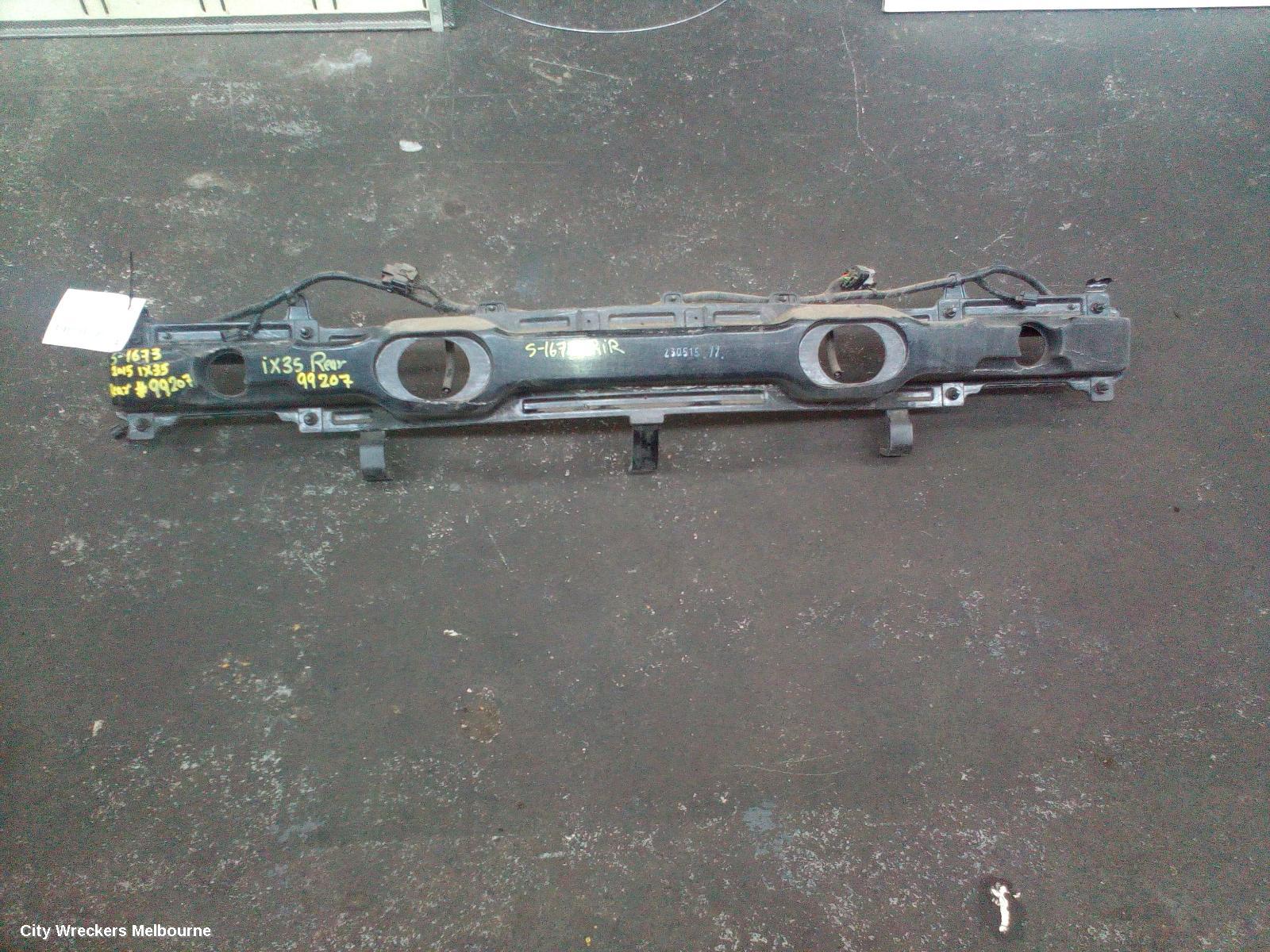 HYUNDAI IX35 R/BAR BRACKET/REINFO, REINFORCEMENT, LM SERIES, PLASTIC, SE/TROPHY TYPE, 01/2013 - 01/2016