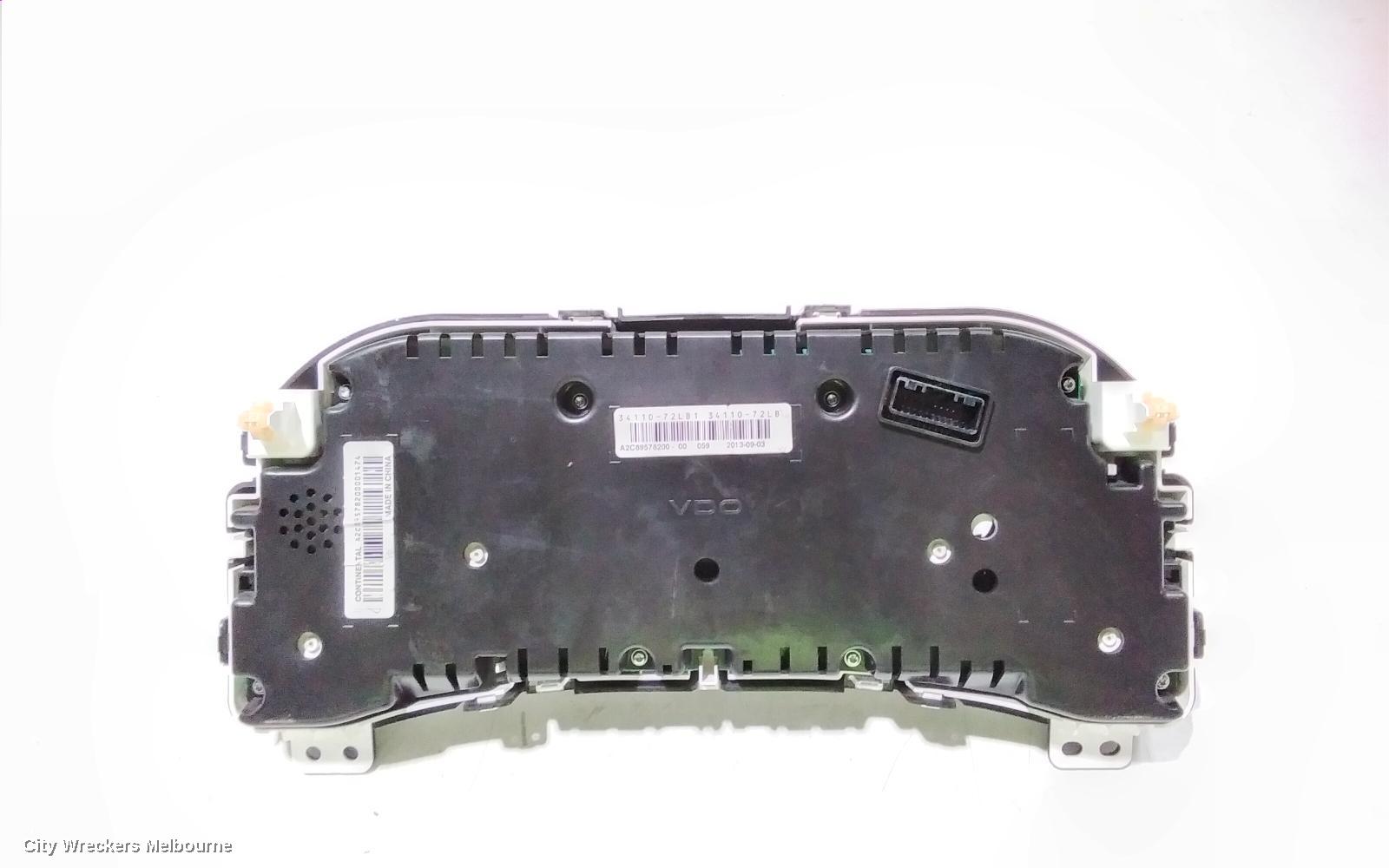 SUZUKI SWIFT INSTRUMENT CLUSTER, SPORTS TYPE, FZ, 08/2010 - 03/2017