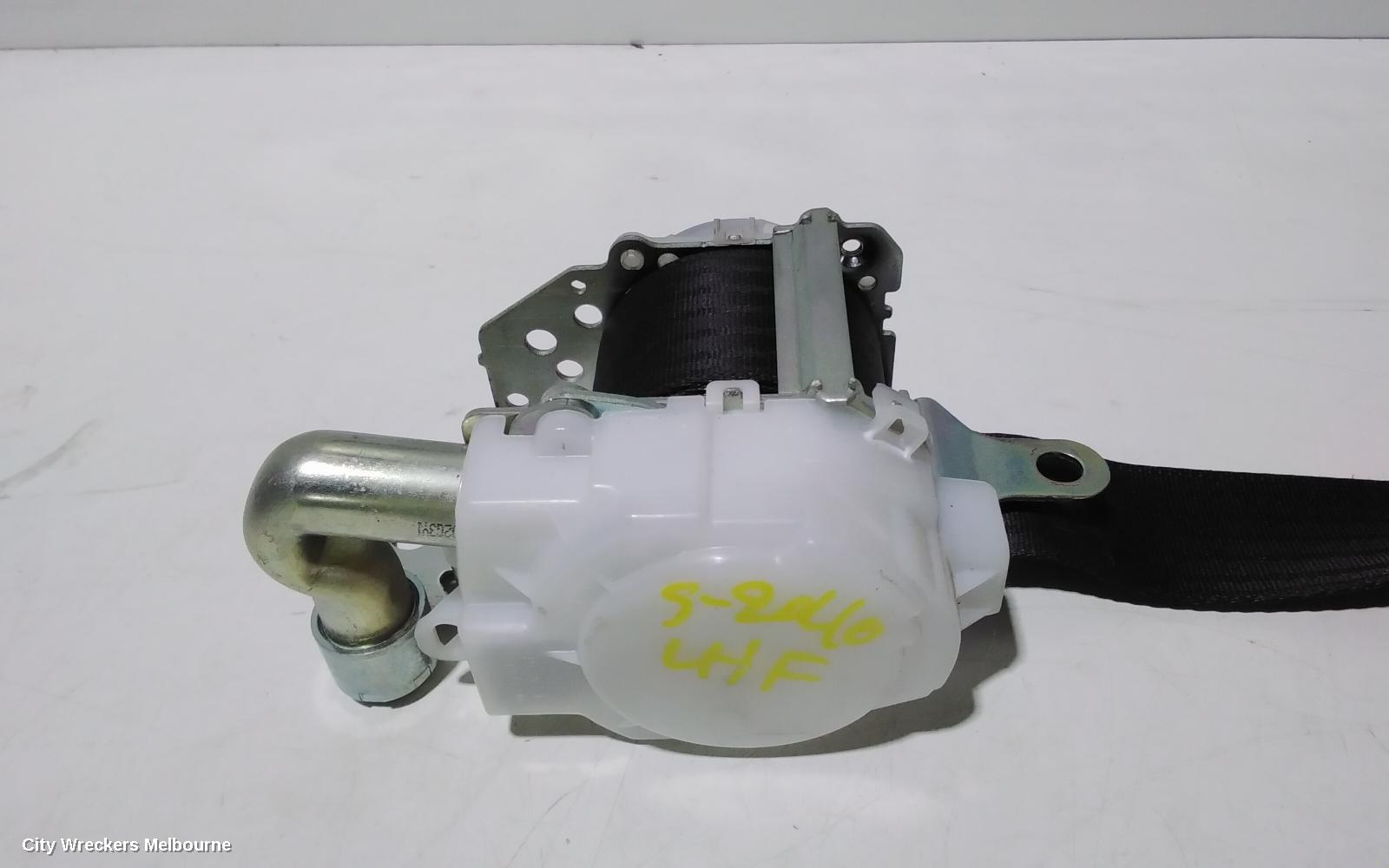 SUZUKI SWIFT SEATBELT/STALK, LH FRONT, SEAT BELT ONLY, FZ, 08/2010 - 03/2017