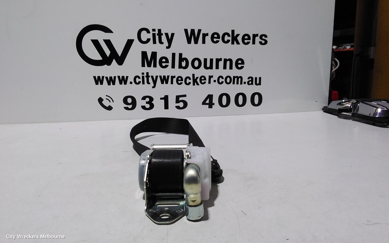 SUZUKI SWIFT SEATBELT/STALK, RH FRONT, SEAT BELT ONLY, FZ, 08/2010 - 03/2017