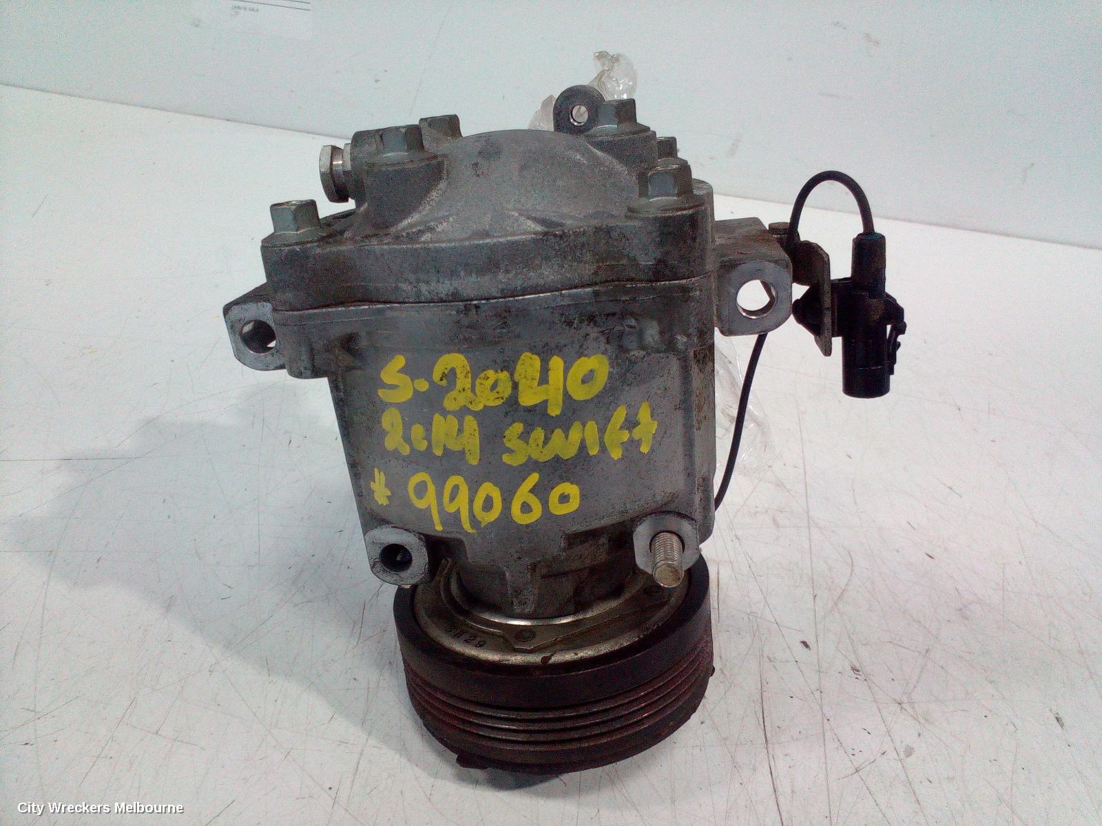 SUZUKI SWIFT A/C COMPRESSOR, FZ, 1.6, M16A, PETROL, SPORTS, 08/2010 - 03/2017
