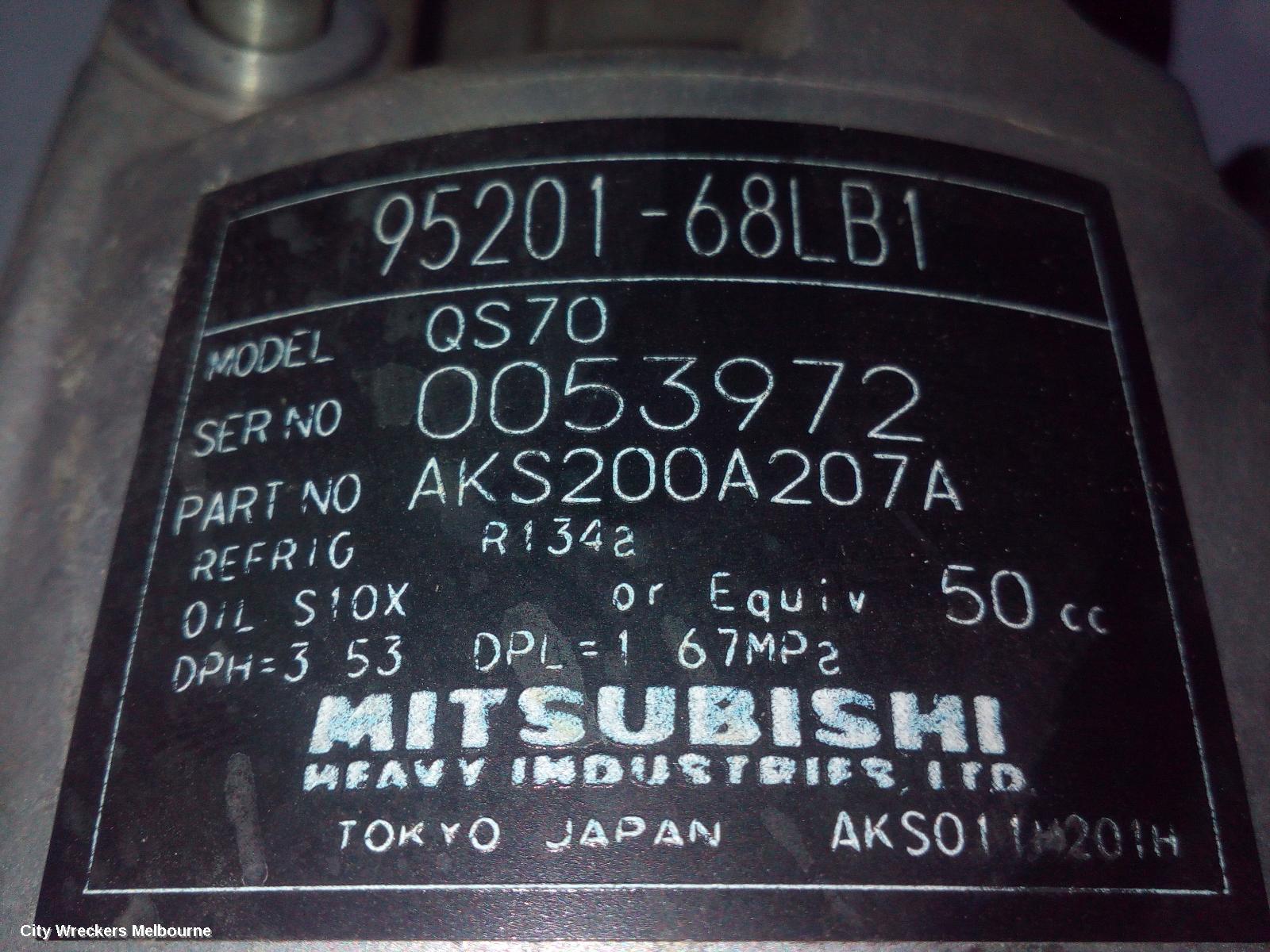 SUZUKI SWIFT A/C COMPRESSOR, FZ, 1.6, M16A, PETROL, SPORTS, 08/2010 - 03/2017