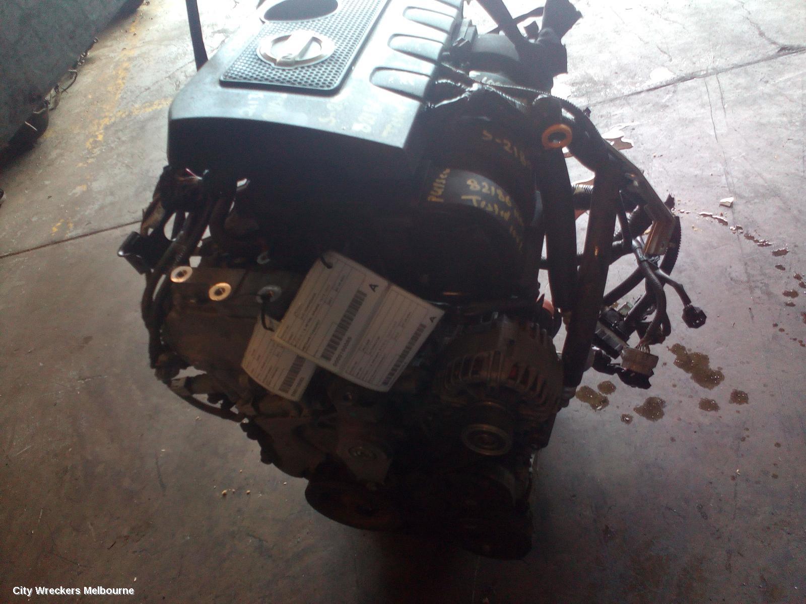 NISSAN PULSAR ENGINE, PETROL, 1.8, MRA8DE, B17/C12, 12/2012 - 12/2017