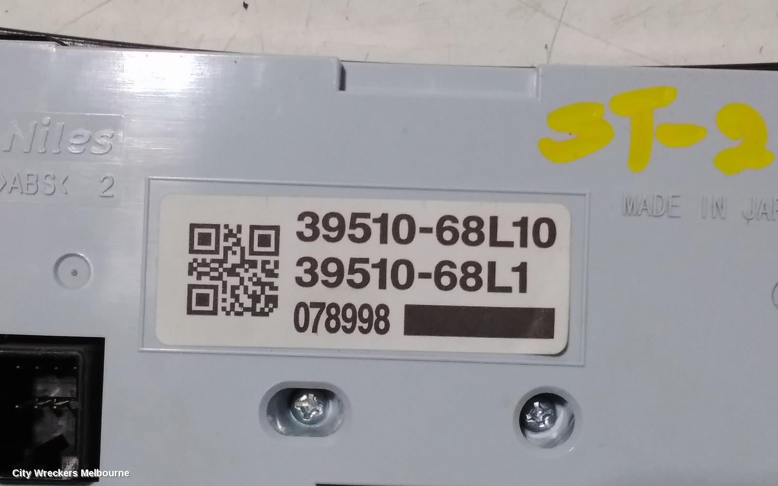 SUZUKI SWIFT HEATER/AC CONTROLS, CLIMATE CONTROL TYPE, FZ, 08/2010 - 03/2017