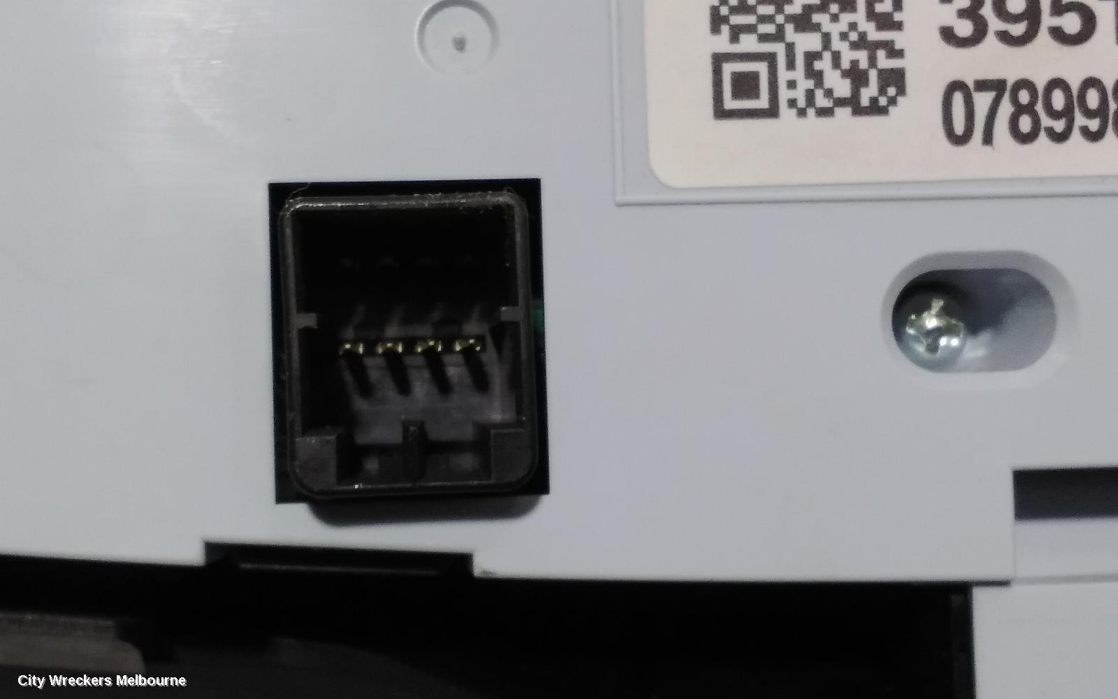 SUZUKI SWIFT HEATER/AC CONTROLS, CLIMATE CONTROL TYPE, FZ, 08/2010 - 03/2017