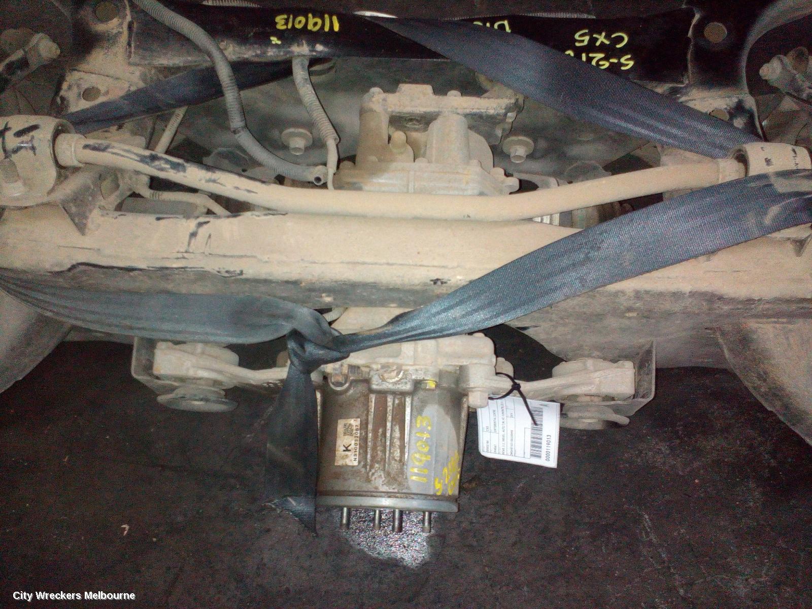 MAZDA CX5 DIFFERENTIAL CENTRE, REAR, 2.2, DIESEL, AUTO T/M, KE, 4.090 RATIO, 02/2012 - 12/2016
