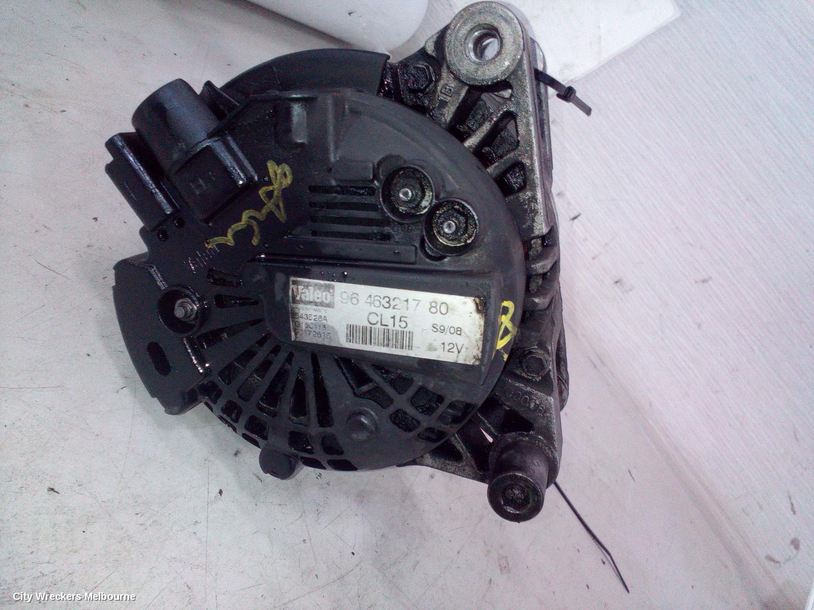 PEUGEOT EXPERT ALTERNATOR, DIESEL, 2.0, TURBO, G9, 09/2008 - 01/2015