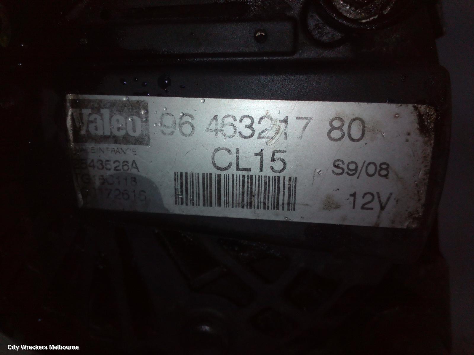 PEUGEOT EXPERT ALTERNATOR, DIESEL, 2.0, TURBO, G9, 09/2008 - 01/2015