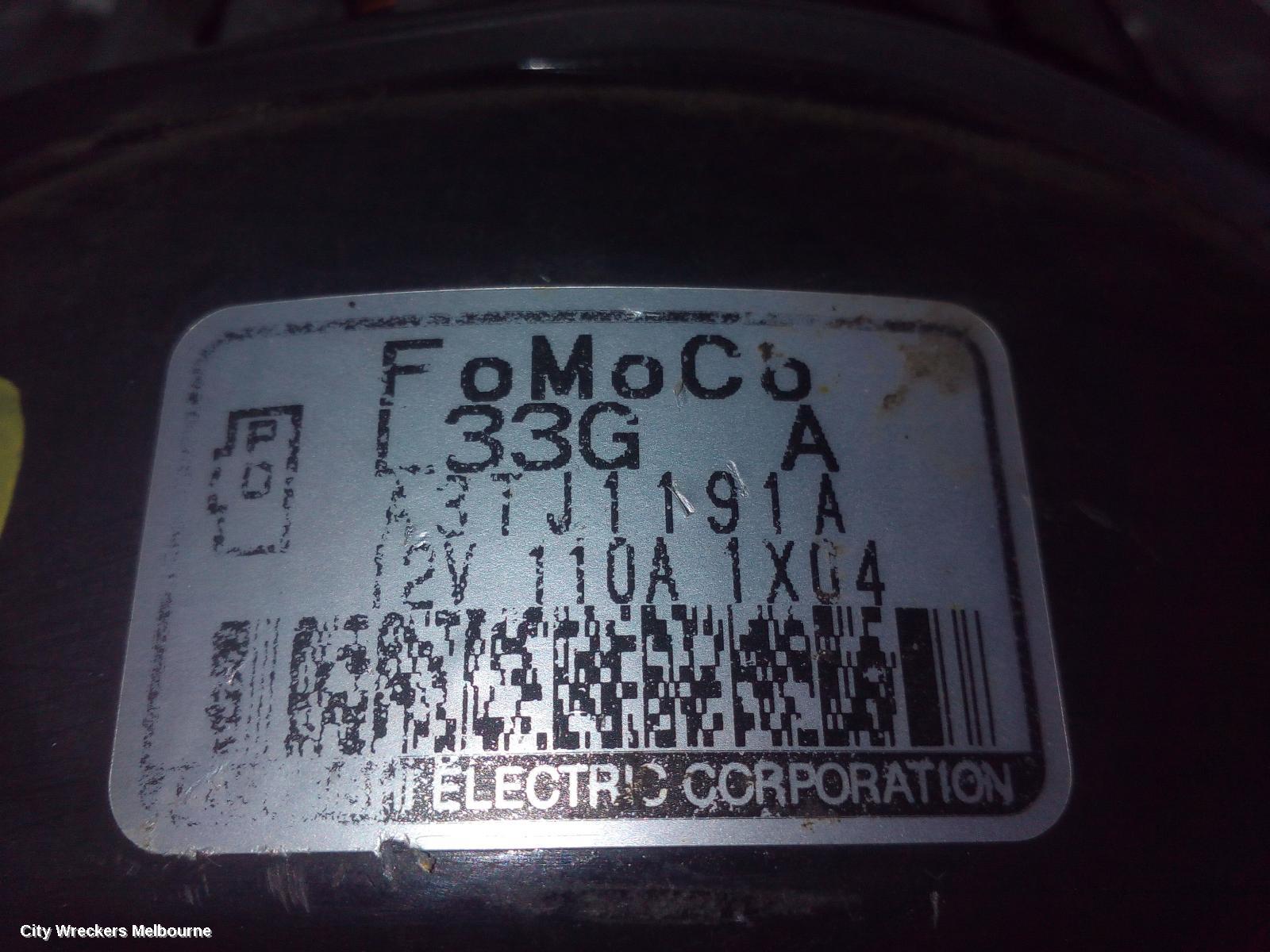 MAZDA CX7 ALTERNATOR, PETROL, 2.5, L5, ER, 10/2009 - 02/2012