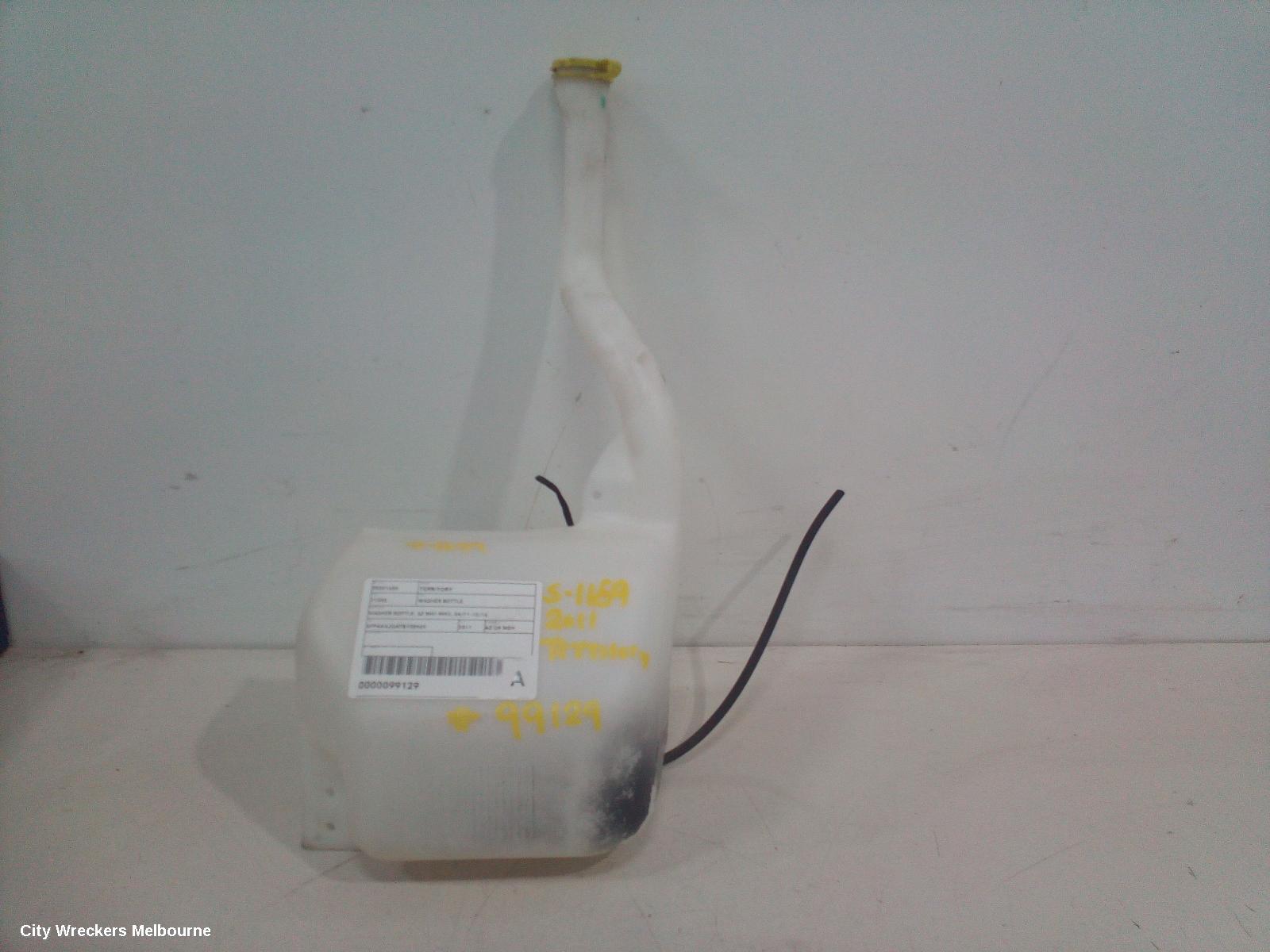 FORD TERRITORY WASHER BOTTLE, WASHER BOTTLE, SZ MKI-MKII, 04/2011 - 12/2016