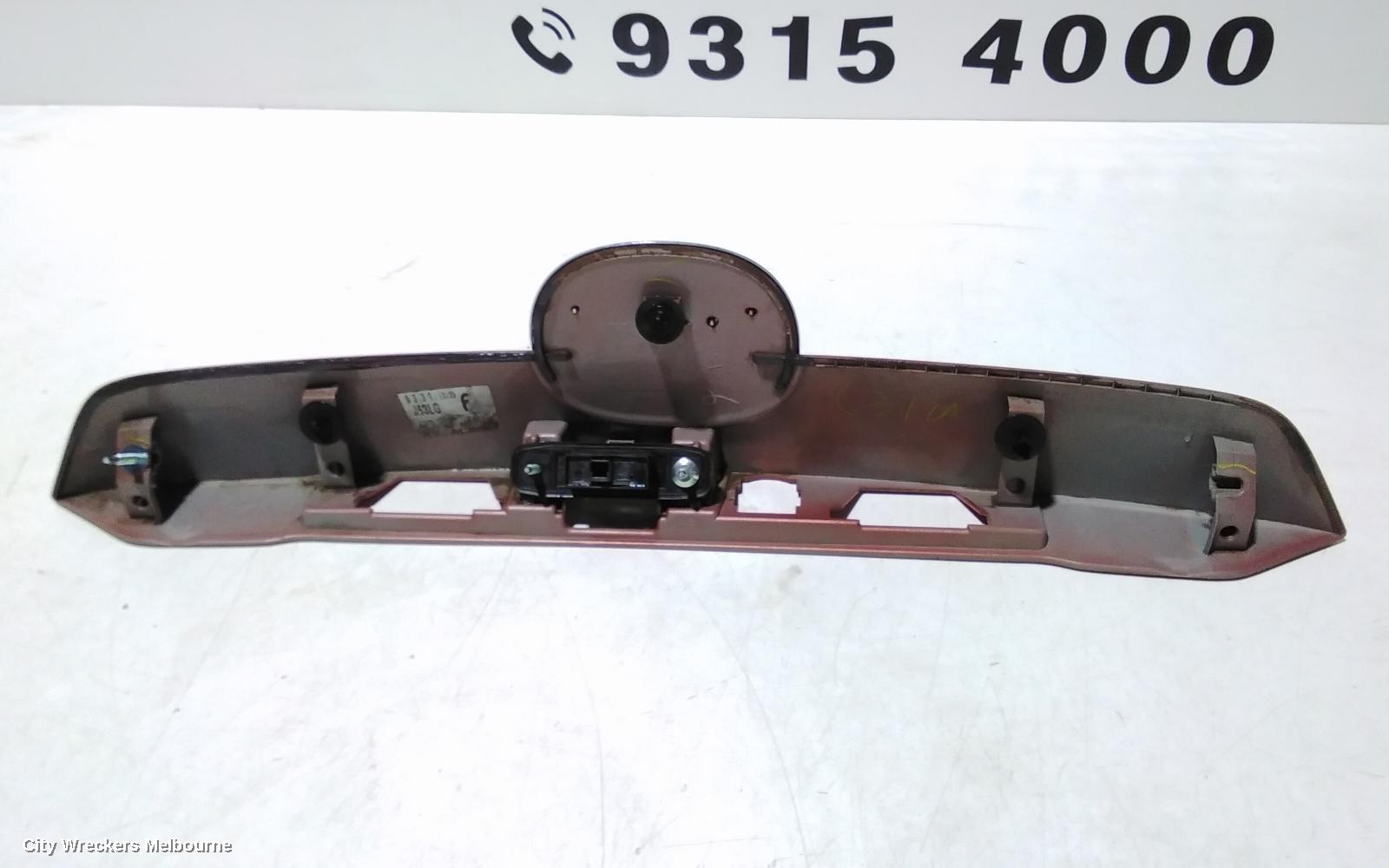 MAZDA CX5 REAR GARNISH, TAILGATE GARNISH (CENTRE), W/ REV CAMERA & SUNROOF TYPE, 02/2012 - 12/2016