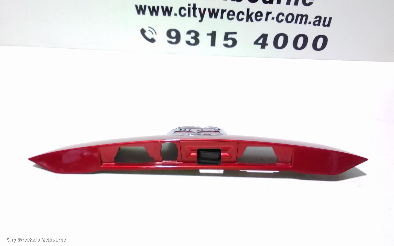 MAZDA CX5 REAR GARNISH, TAILGATE GARNISH (CENTRE), W/ REV CAMERA & SUNROOF TYPE, 02/2012 - 12/2016