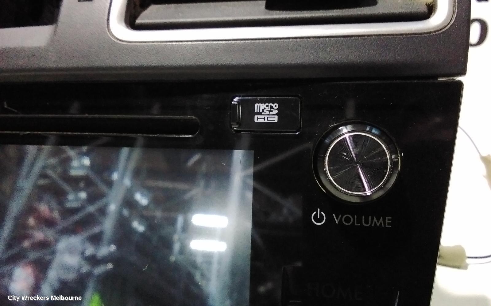 SUBARU XV RADIO/CD/DVD/SAT/TV, 6.1IN TOUCHSCREEN, W/ SAT NAV, P/N ON FACE FM234KS, G4X, 08/2011 - 04/2015
