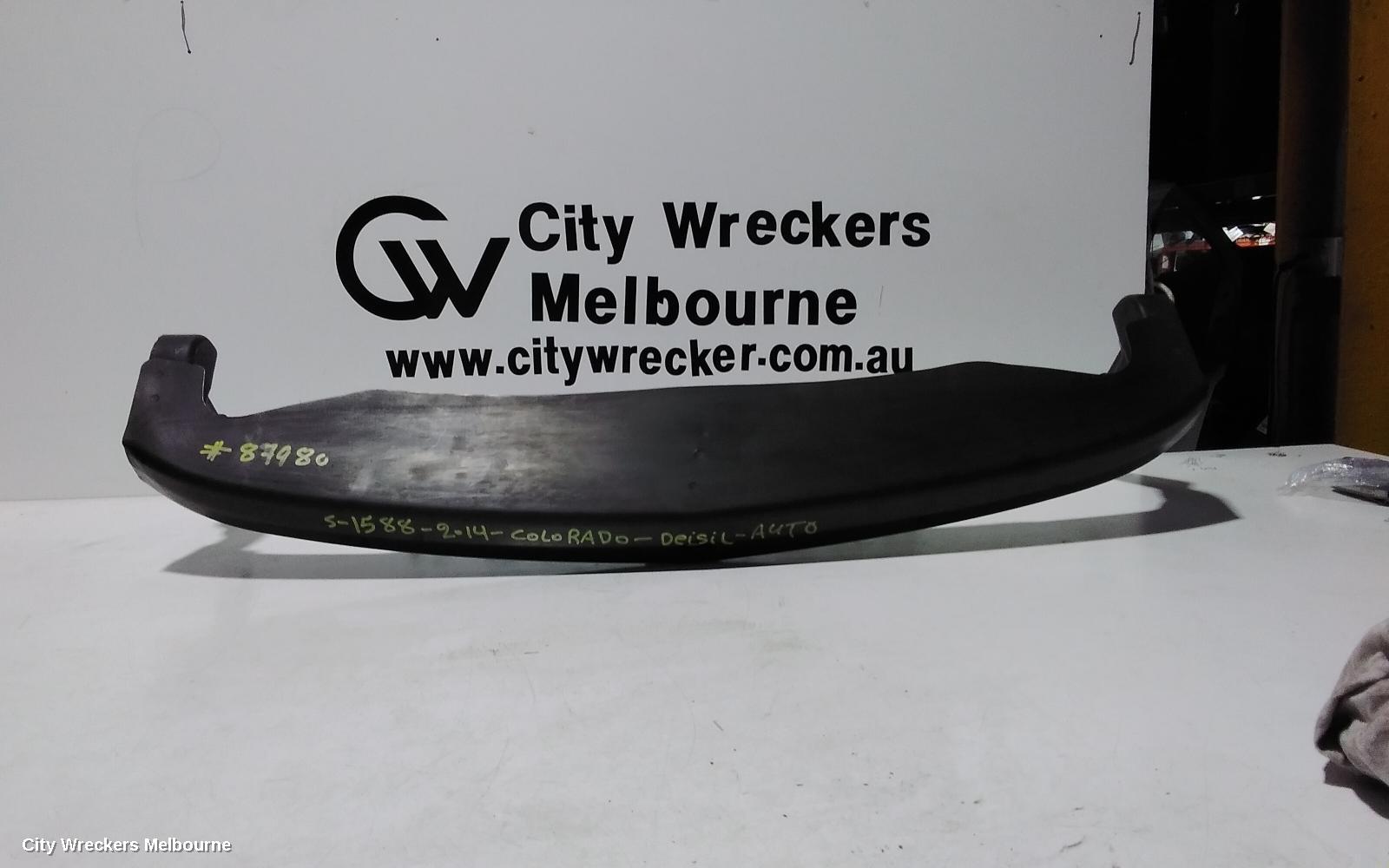 HOLDEN COLORADO F/BAR REINFORC/BRACK, UPPER REINFORCEMENT, RG, 01/2012 - 06/2016