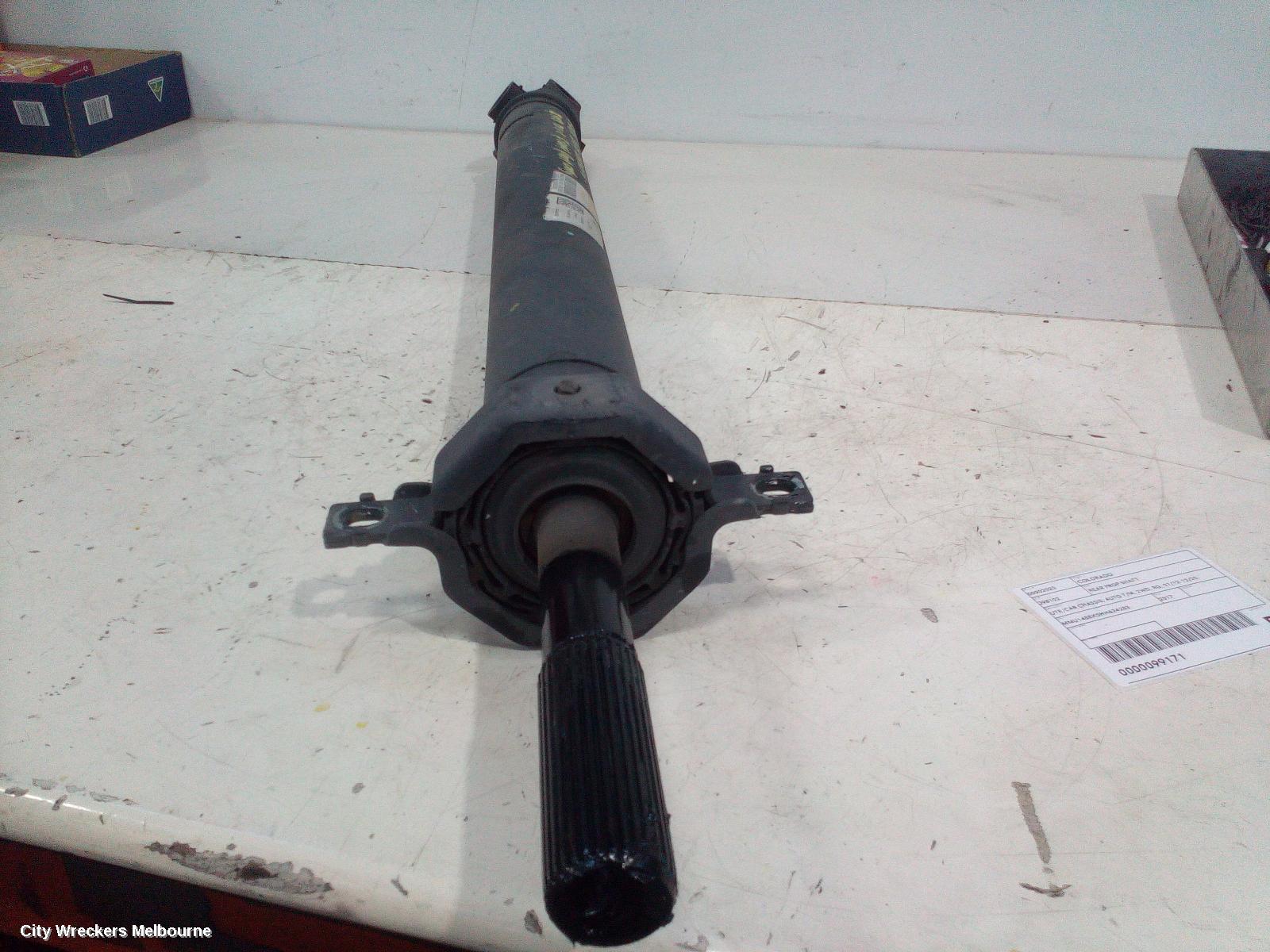 HOLDEN COLORADO FRONT PROP SHAFT, RG/RG7, 4WD, 01/2012 - 12/2020