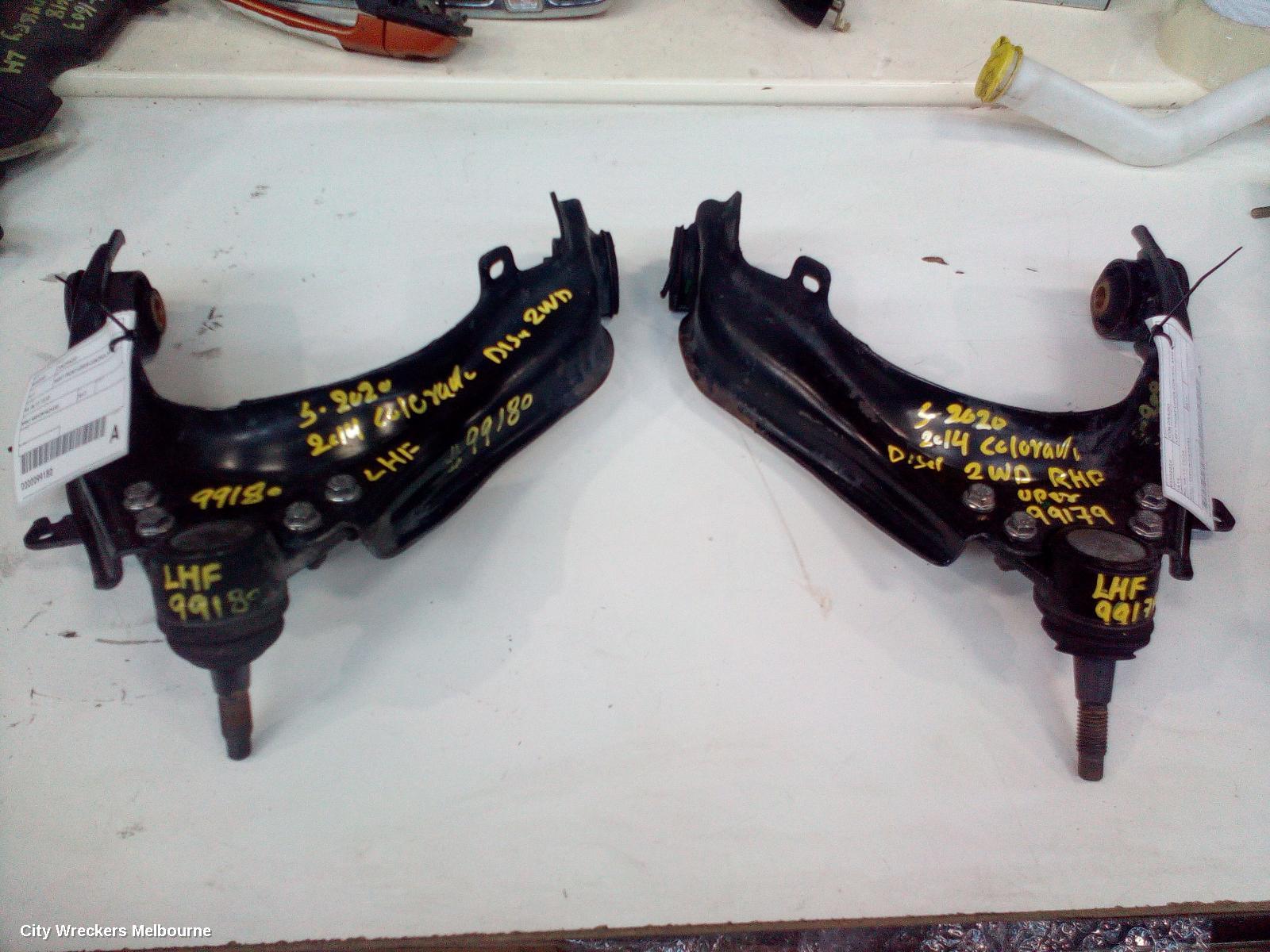 HOLDEN COLORADO LEFT FRONT UPPER CONTROL ARM, RG, 06/2012 - 12/2020