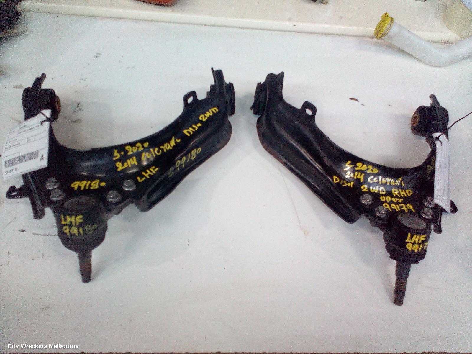 HOLDEN COLORADO RIGHT FRONT UPPER CONTROL ARM, RG, 06/2012 - 12/2020