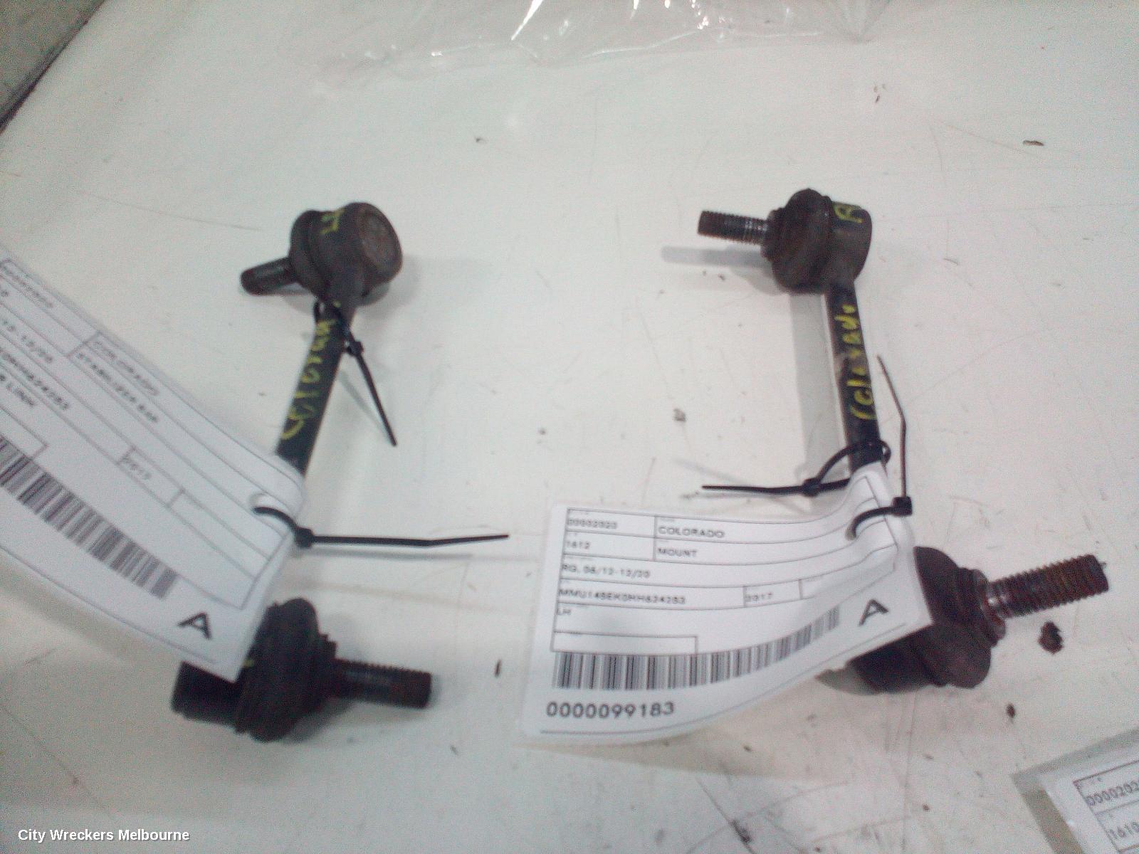 HOLDEN COLORADO STABILISER BAR, FRONT SWAY BAR/STABILIZER BAR, RG, 07/2016 - 12/2020