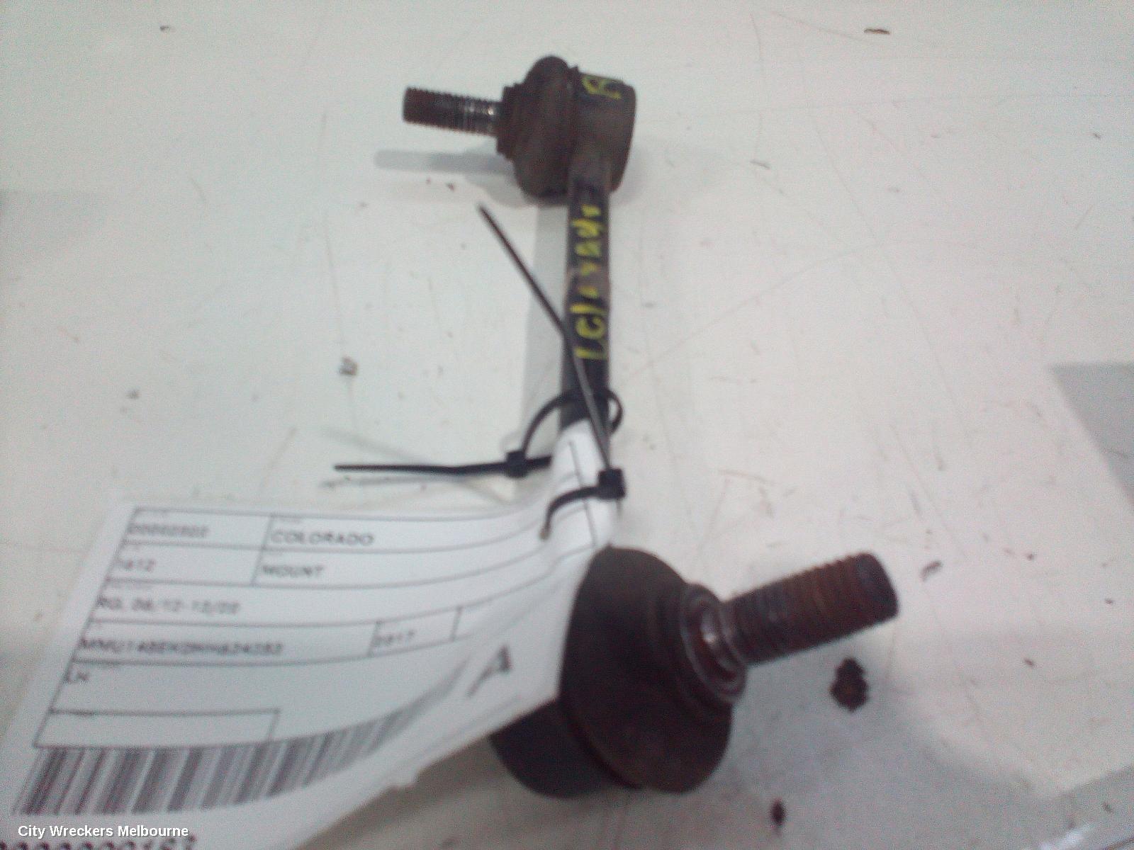 HOLDEN COLORADO MOUNT, RG, 06/2012 - 12/2020