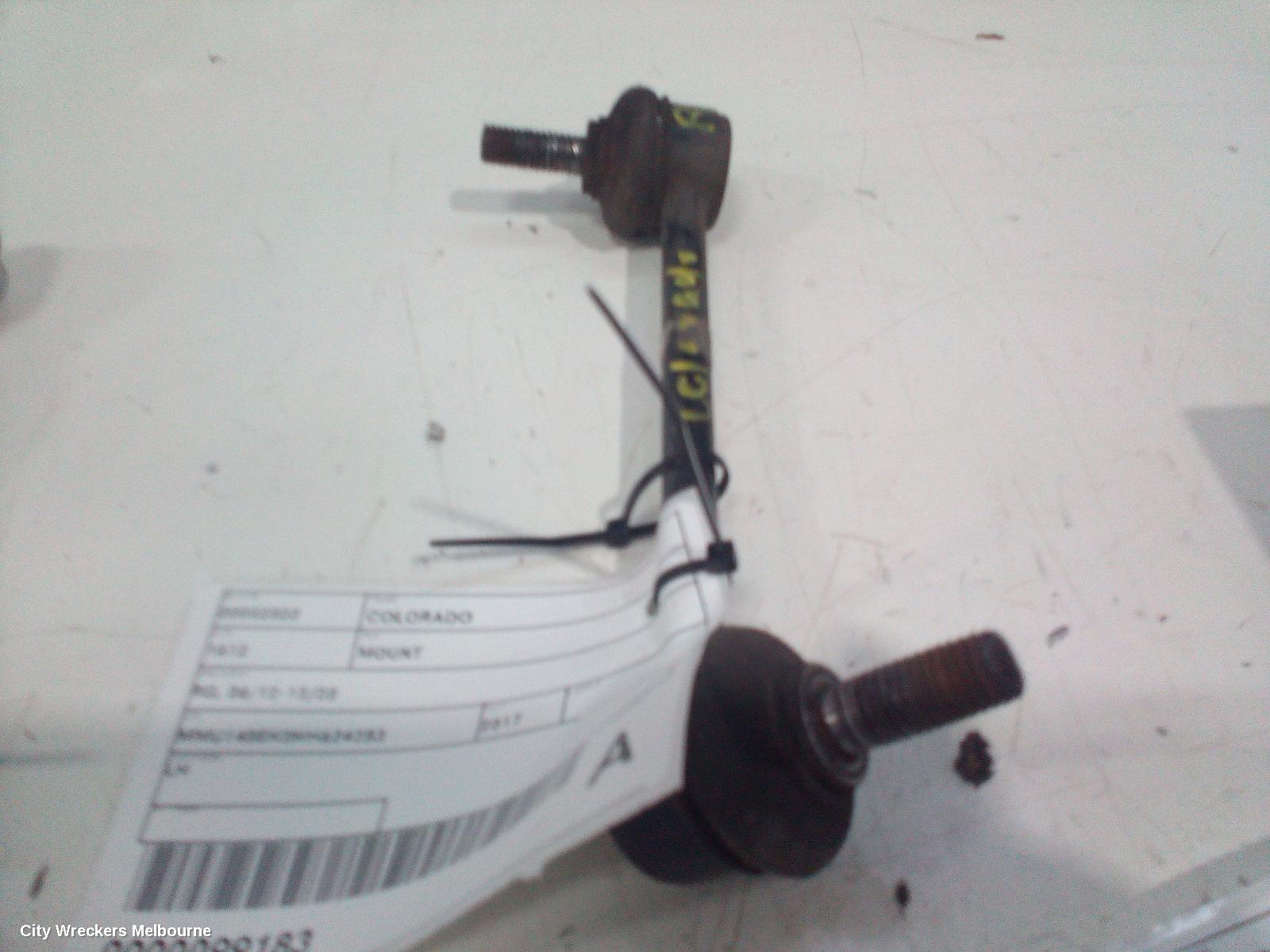 HOLDEN COLORADO MOUNT, RG, 06/2012 - 12/2020