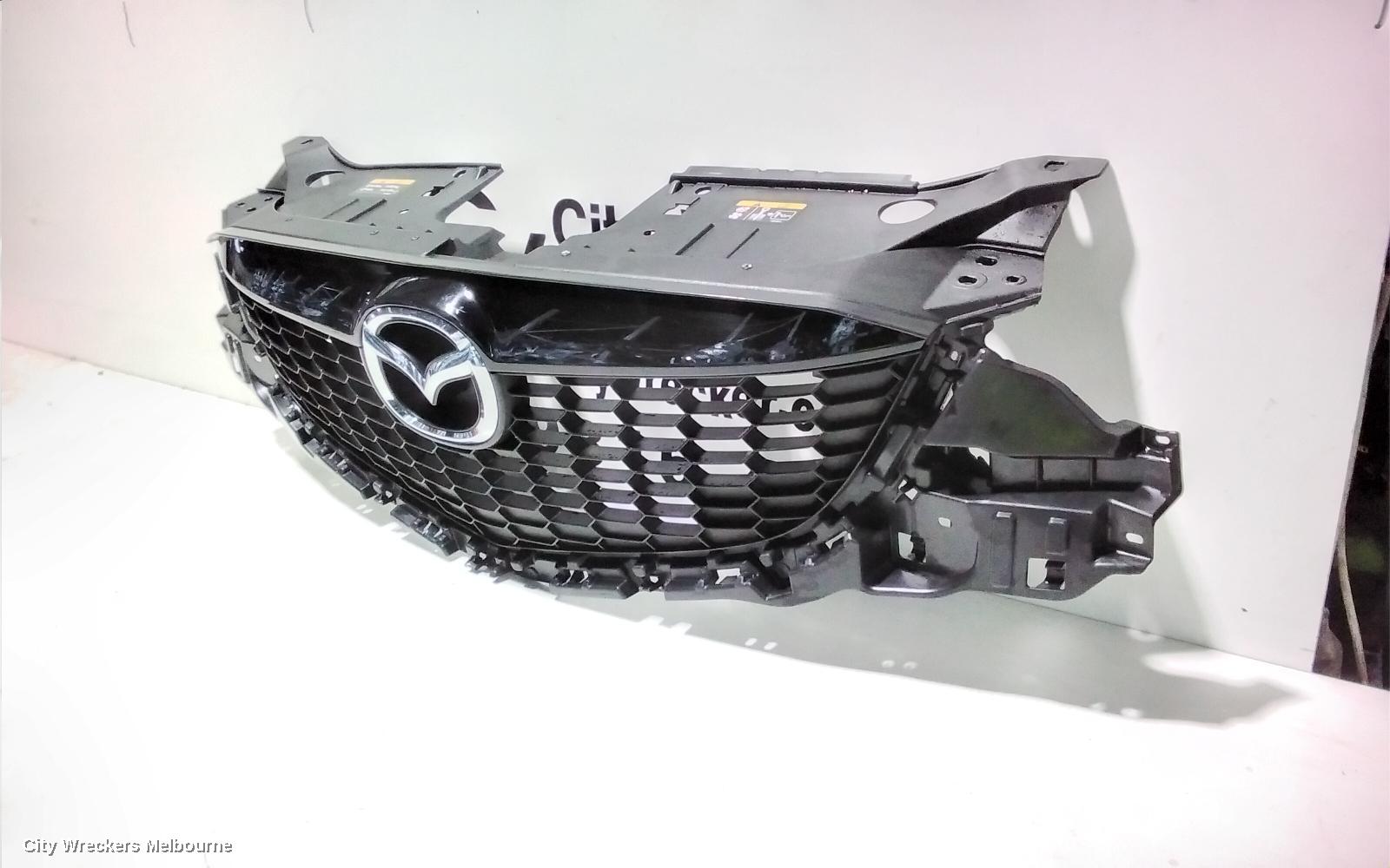 MAZDA CX5 GRILLE, RADIATOR GRILLE, KE, NON PARK SENSOR TYPE, 02/2012 - 12/2014