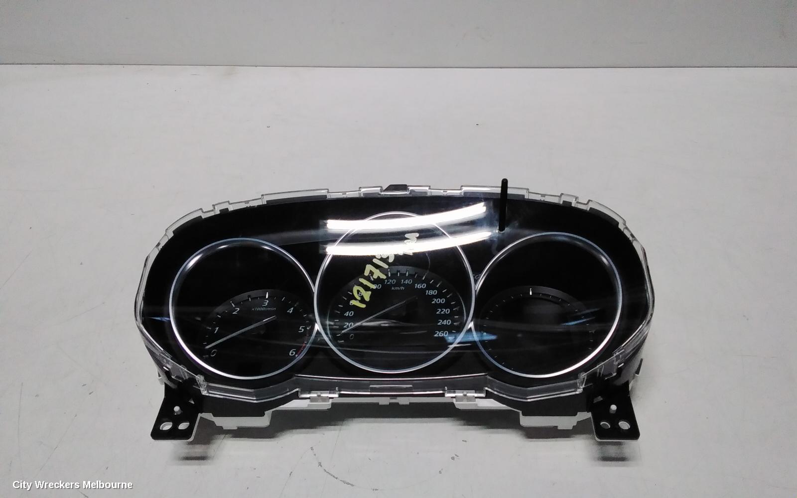 MAZDA CX5 INSTRUMENT CLUSTER, DIESEL, AUTO T/M, KE, 02/2012 - 12/2016